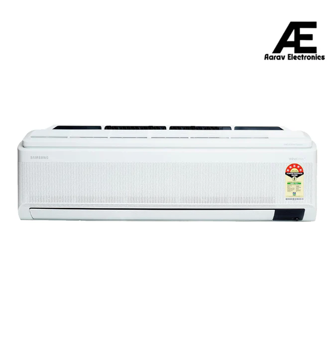 Samsung 1.5 Ton 5 Star, Wi-Fi Enabled, Motion Detect Sensor, Windfree Technology, Inverter Split AC (Copper, PM 1.0 Filter, 2023 Model, AR18CY5ACWKNNA, White) Stabilizer Free Operation (Open box / Without box)
