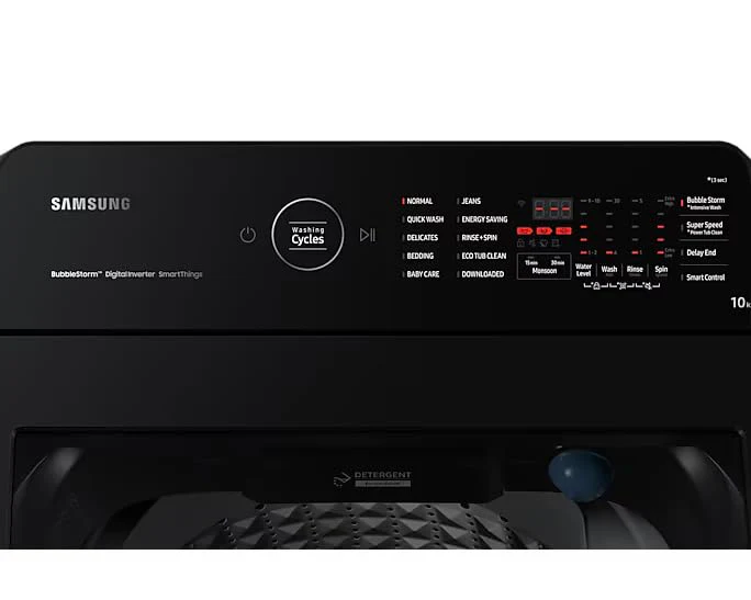 Samsung 10.0 5 star Fully Automatic Top Load Washing Machine (WA10BG4546BVTL,Black Caviar) (Open Box / Without Box) - Image 6
