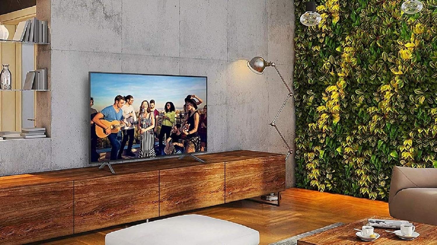 Samsung 108 cm (43 inches) 7 Series 43NU7100 4K LED Smart TV (Black) - Image 2