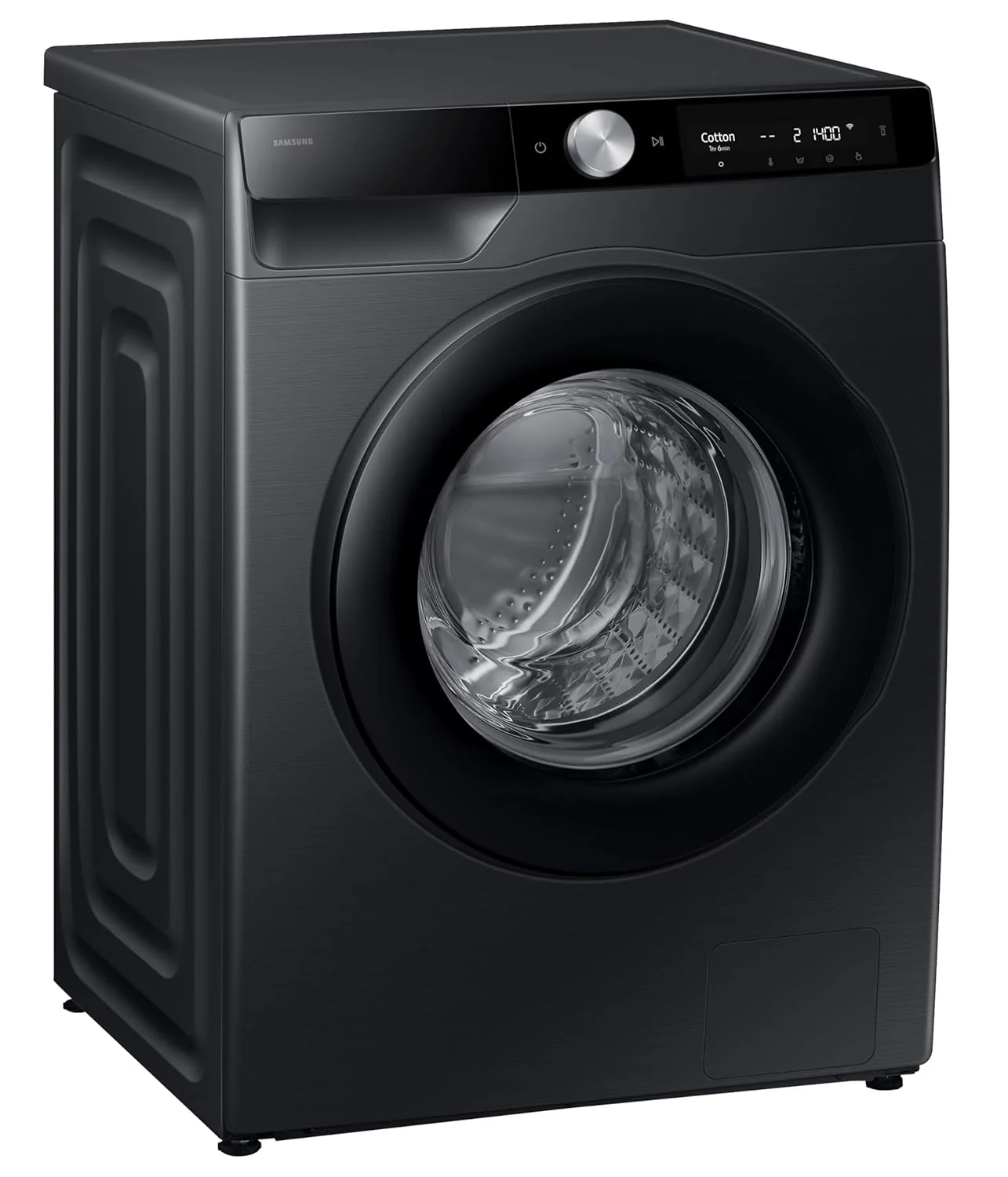Samsung 12 kg, 5 Star, AI Control, Super Speed, Wi-Fi, Hygiene Steam with Inbuilt Heater, Digital Inverter, Fully-Automatic Front Load Washing Machine (WW12DG6B24ABTL, Black) - Image 7