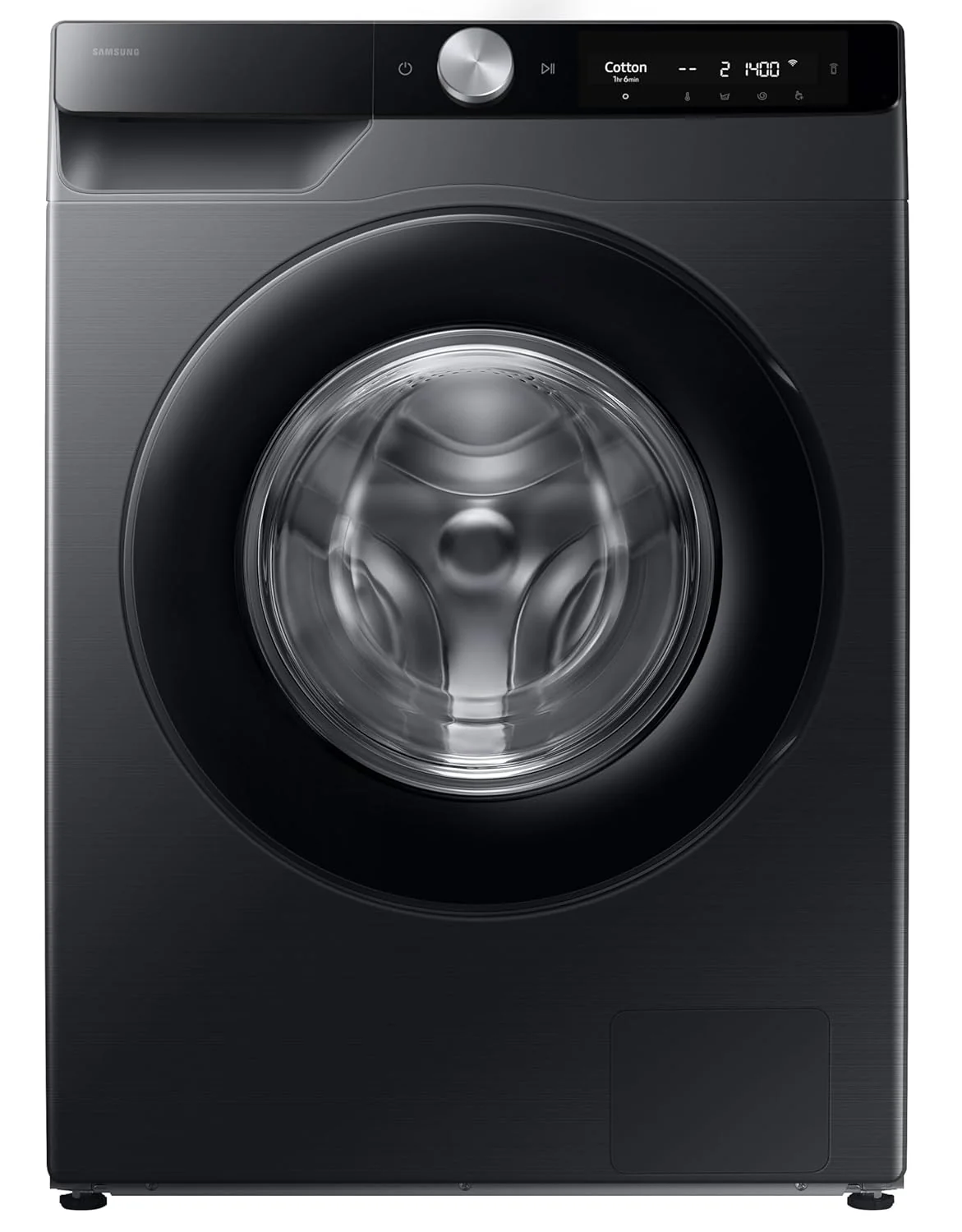 Samsung 12 kg, 5 Star, AI Control, Super Speed, Wi-Fi, Hygiene Steam with Inbuilt Heater, Digital Inverter, Fully-Automatic Front Load Washing Machine (WW12DG6B24ABTL, Black) - Image 9