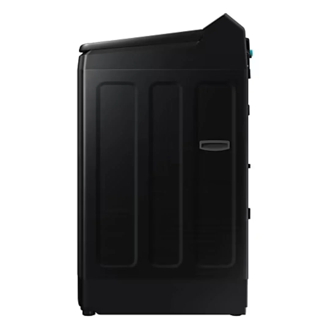 Samsung 12 kg 5 Star AI Wash Top Load Washing Machine with Heater, Eco Bubble, BubbleStorm, Dual Storm Pulsator, Soft Close Lid, Black Caviar (WA80F12B6B, 2025 Model) - Image 8