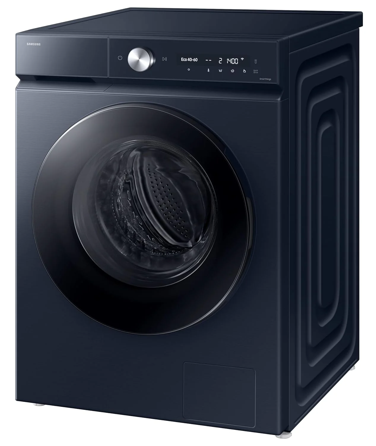 Samsung 12 kg, 5 Star, Super Speed, Wi-Fi, Hygiene Steam with Inbuilt Heater, Digital Inverter, Fully-Automatic Front Load Washing Machine (WW12DG5B24ASTL, Navy) - Image 2