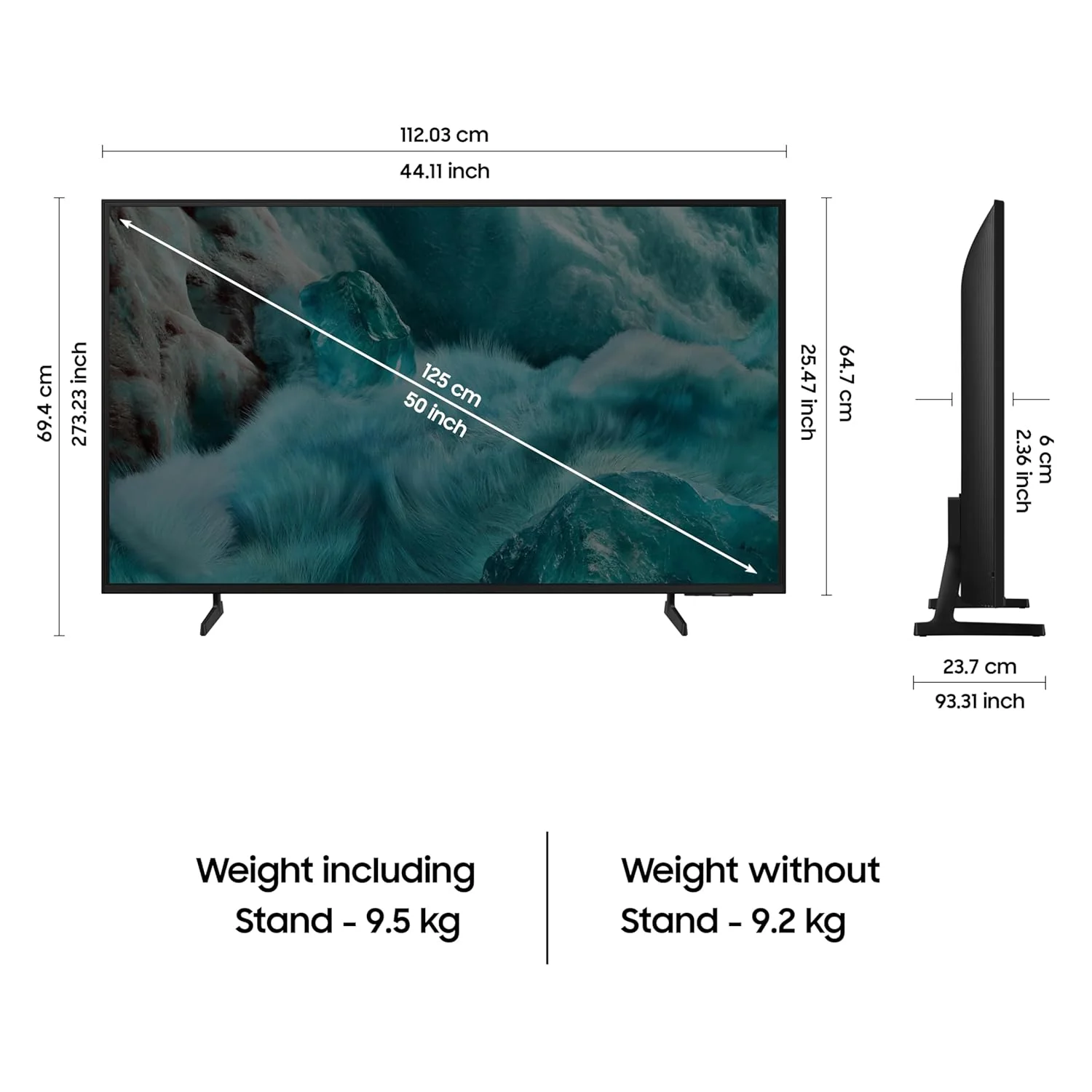 Samsung 125 cm (50 inches) 4K Ultra HD Smart QLED TV QA50Q7FAAULXL (Black) - Image 12