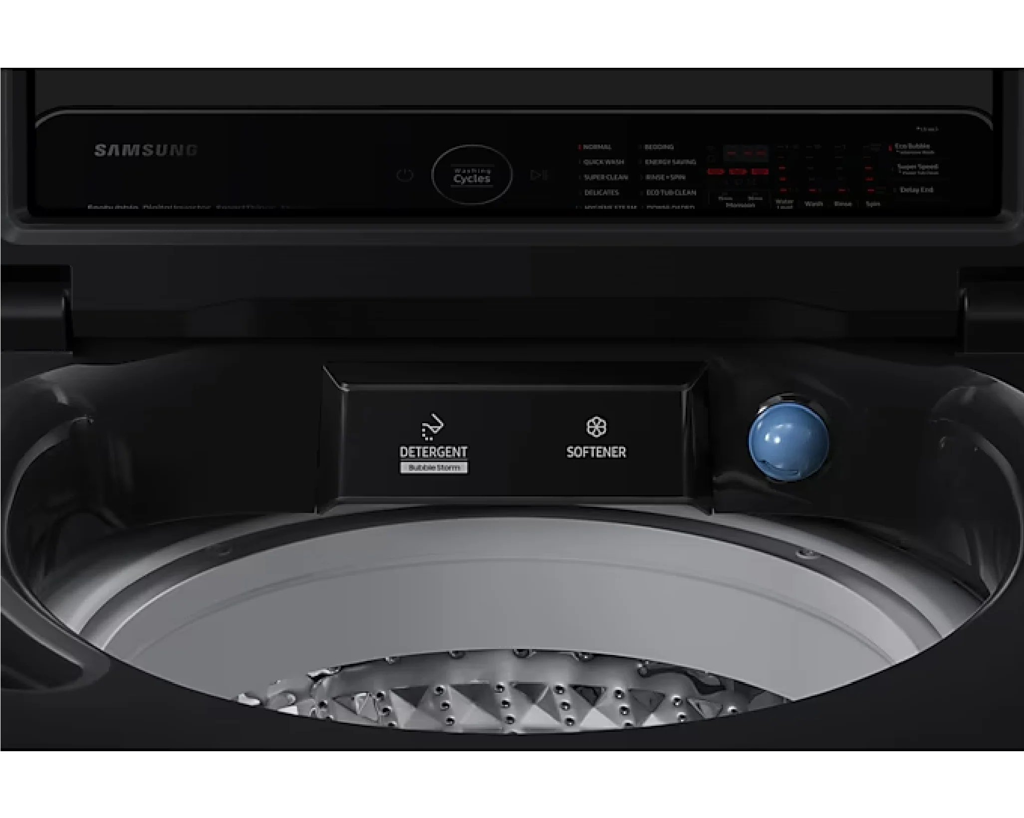 Samsung 13.0 kg Top Load Washing Machine with Hygiene Steam and Wi-Fi, WA13CG5886BV - Image 3