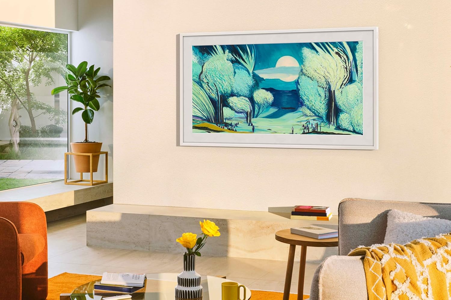 Samsung 138 cm (55 inches) The Frame Series 4K Ultra HD Smart QLED TV QA55LS03FAULXL - Image 10