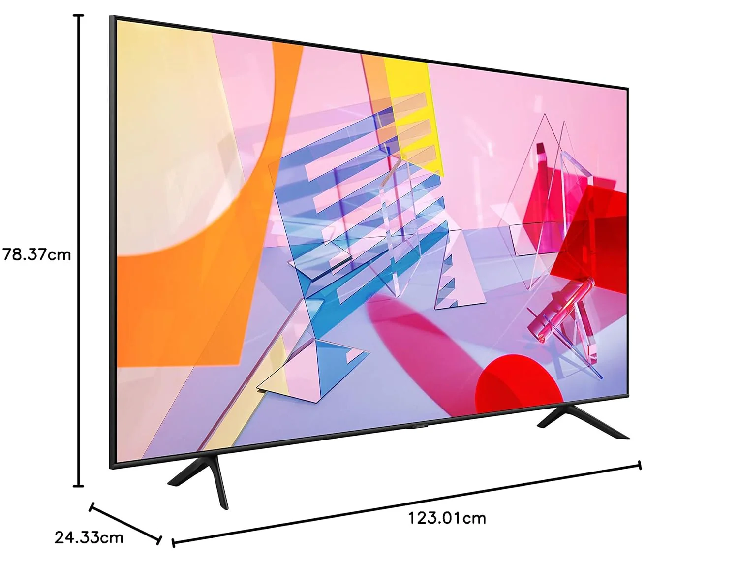 Samsung 139 cm (55 inches) 4K Ultra HD Smart QLED TV QA55Q60T (Black) (2020 Model) (Open Box / Without Box) - Image 5