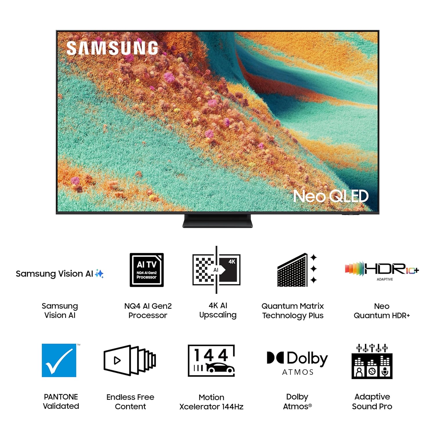 Samsung 163 cm (65 inches) 4K Ultra HD Mini-LED Neo-QLED Smart TV QA65QN85FAULXL - Image 2