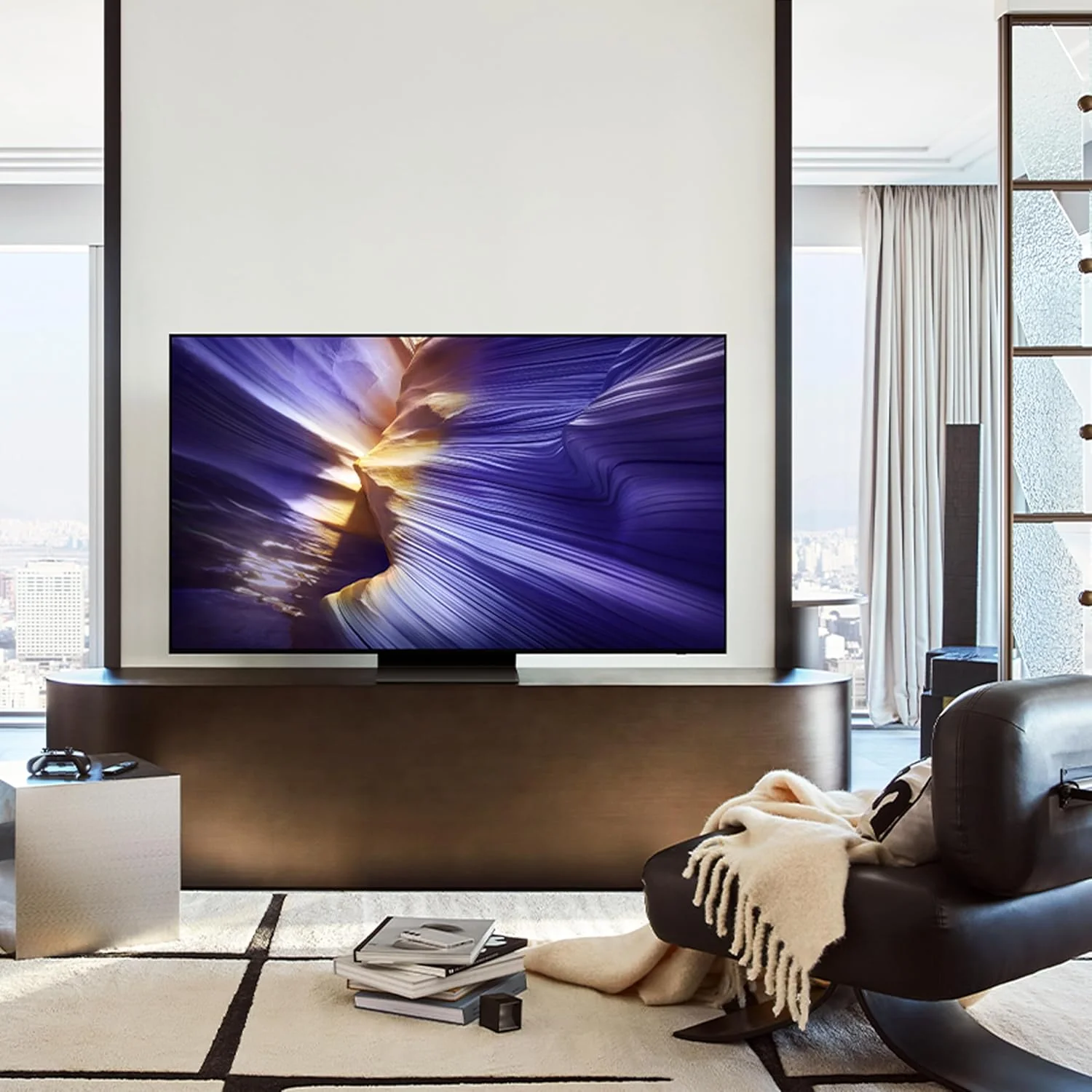 Samsung 163 cm (65 inches) 4K Ultra HD Smart OLED TV QA65S90FAELXL (Graphite Black) - Image 6