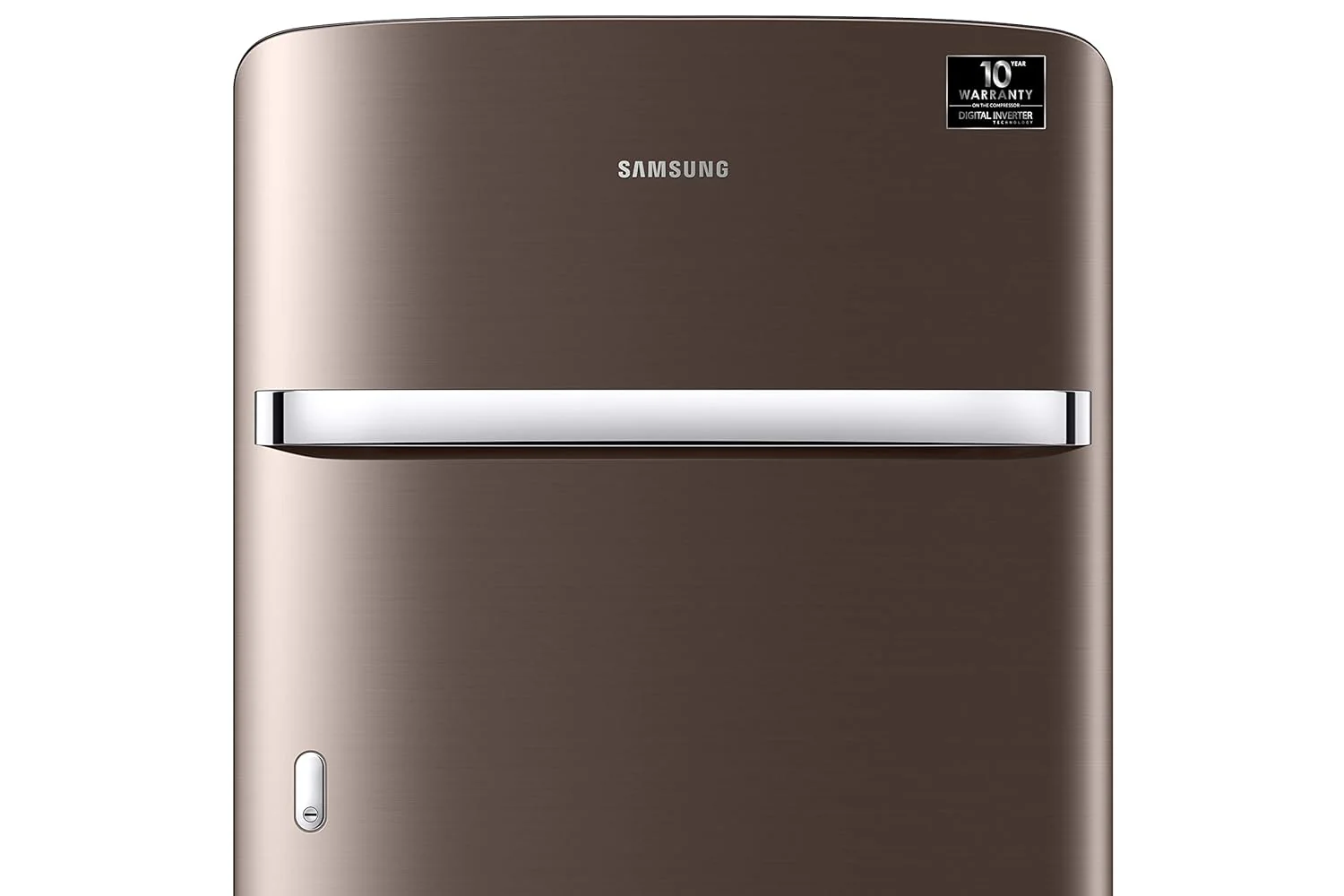 Samsung 189L 5 Star Inverter Direct-Cool Single Door Refrigerator Appliance (RR21C2H25DX/HL,Luxe Brown) Base Stand Drawer - Image 2