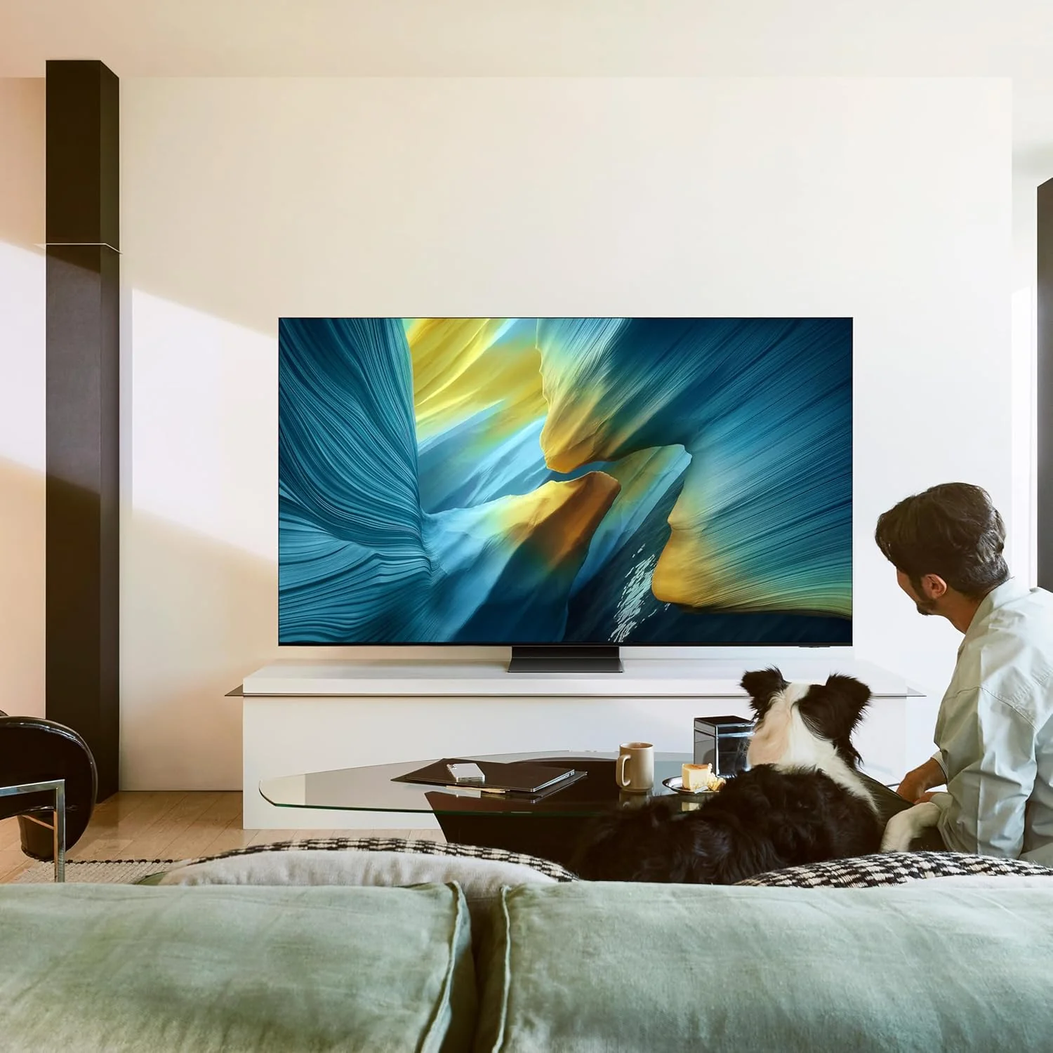 Samsung 195 cm (77 inches) 4K Ultra HD Smart OLED TV QA77S95FAULXL - Image 11