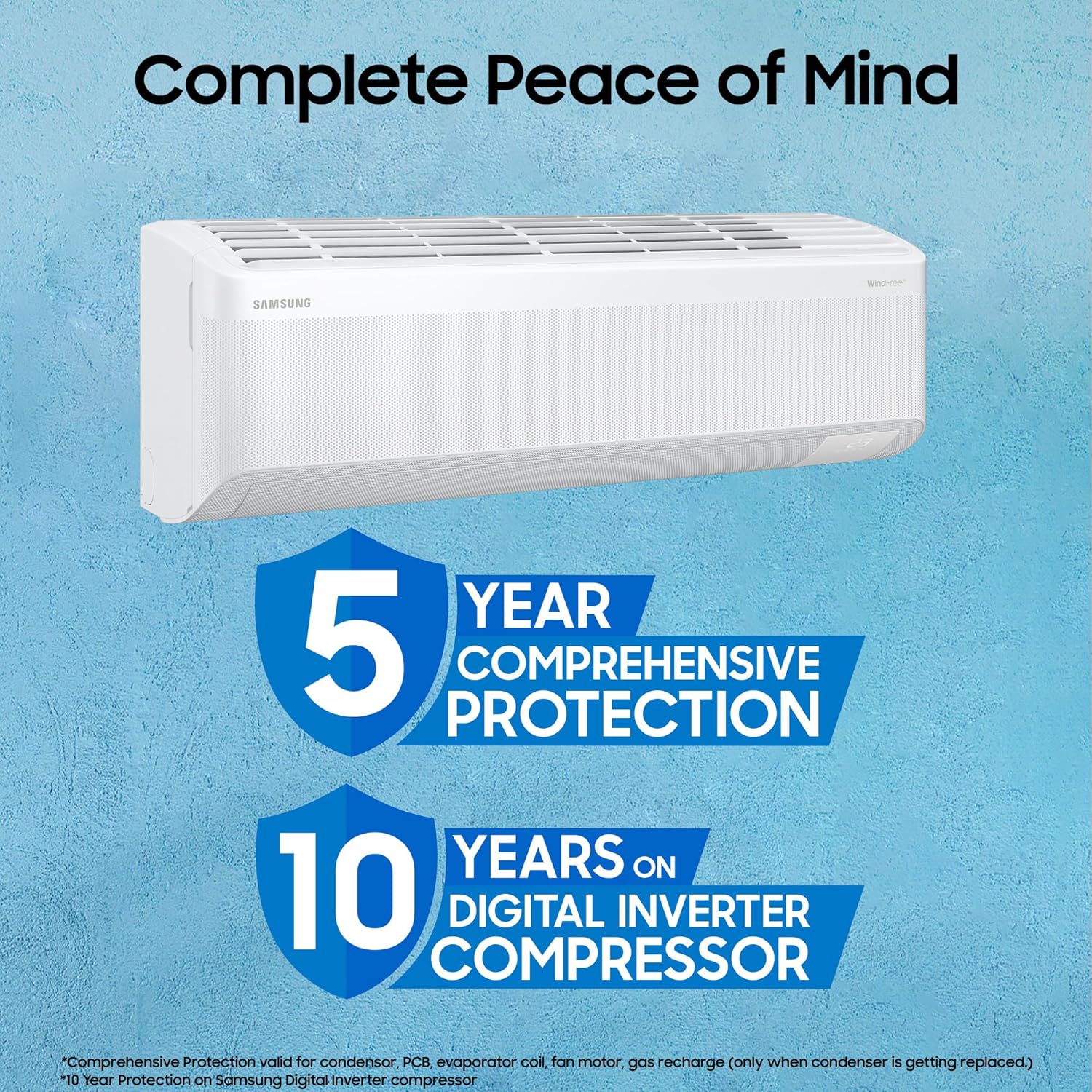 Samsung 2 Ton 3 Star AI Inverter Smart Windfree Split AC (BESPOKE AI, Energy Saving, Wi-Fi, Voice Control, Powerful Cooling, 100% Copper,4 Way swing, Convertible 5in1, AR60F24D13WNNA, White) - Image 4