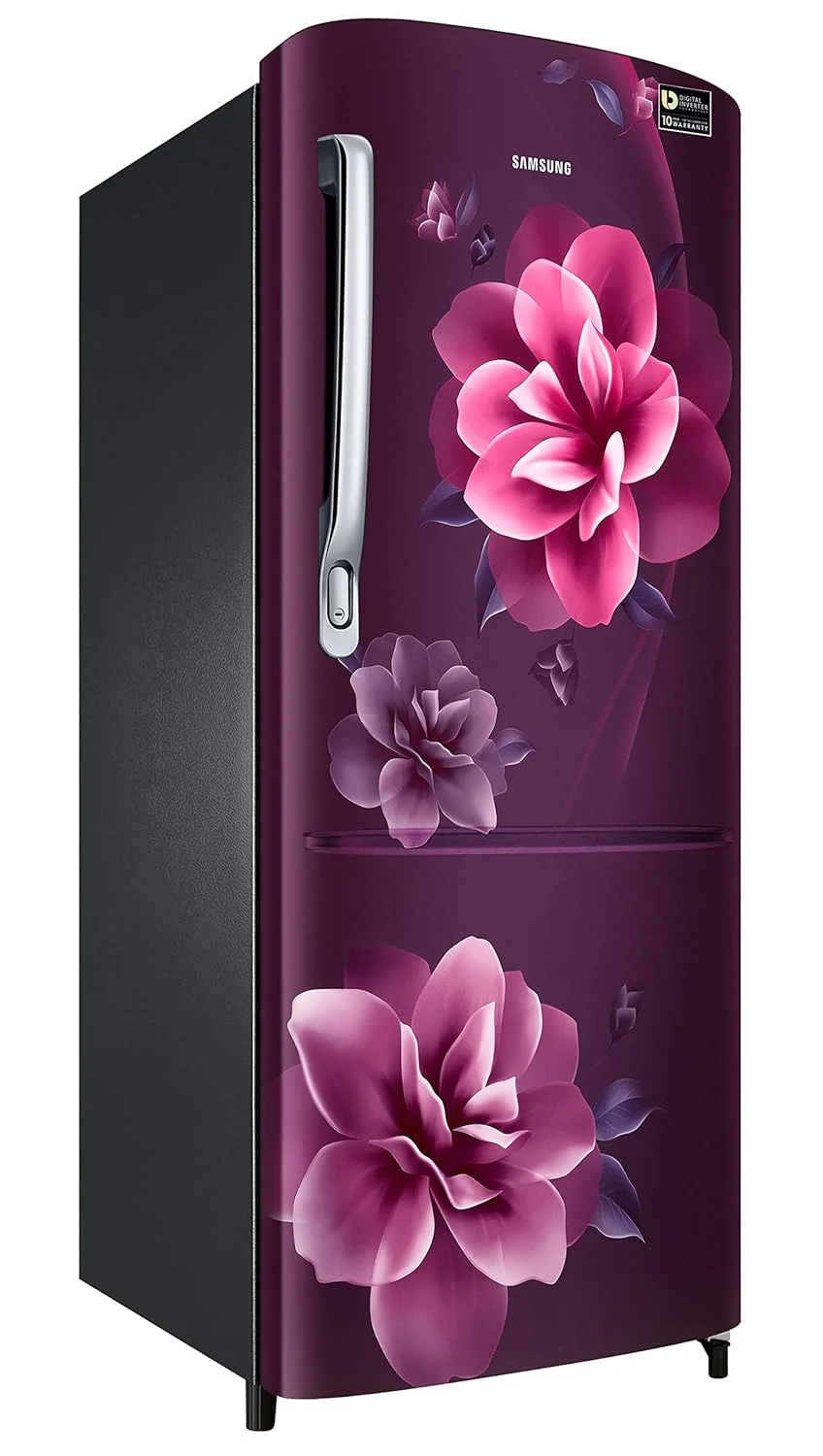 Samsung 223L 3 Star Inverter Direct-Cool Single Door Refrigerator Appliance (RR24C2723CR/NL,Camellia Purple) - Image 2