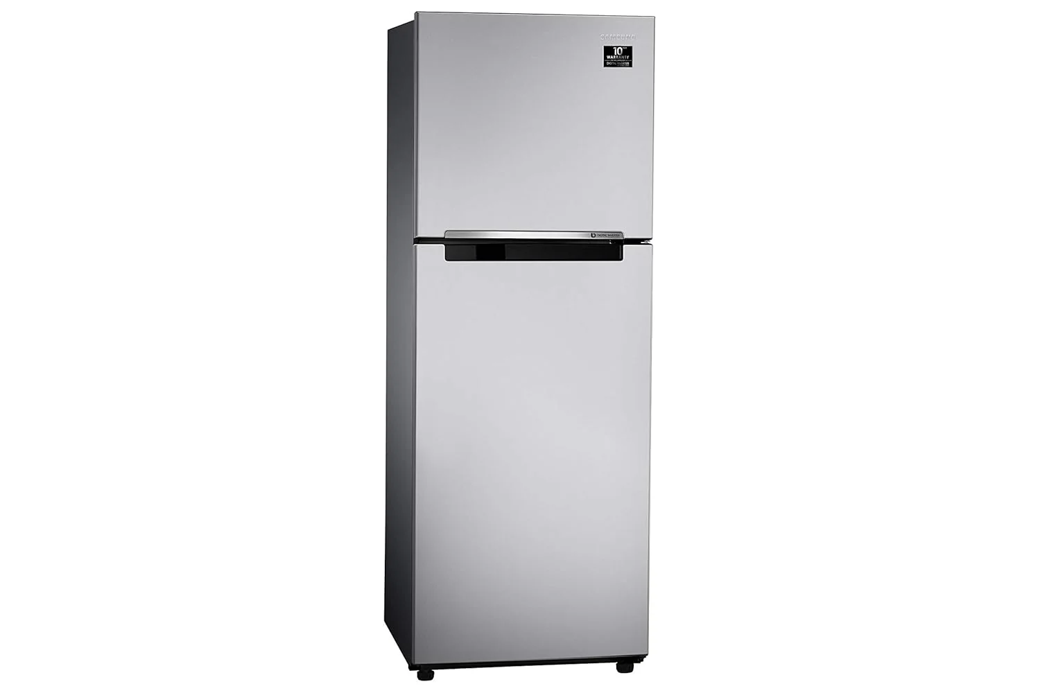 Samsung 236 L, 1 Star, Digital Inverter, Frost Free Double Door Refrigerator (RT28C3021GS/HL, Gray Silver) - Image 3