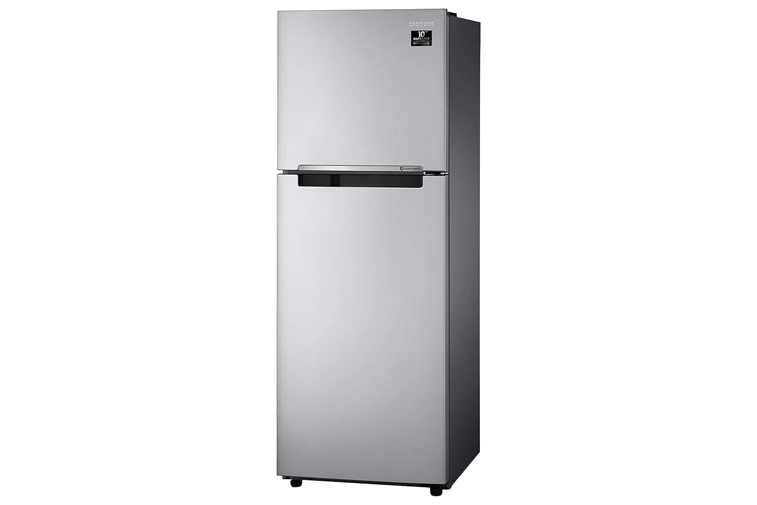 Samsung 236 L, 1 Star, Digital Inverter, Frost Free Double Door Refrigerator (RT28C3021GS/HL, Gray Silver) - Image 7