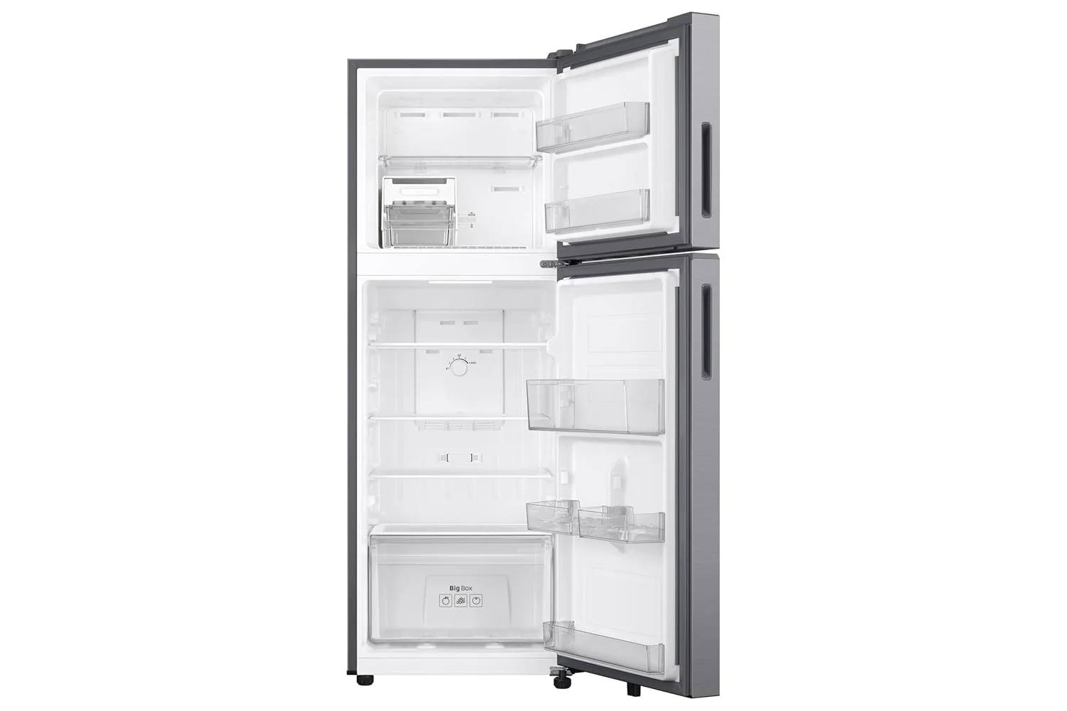 Samsung 236 L, 1 Star, Digital Inverter, Frost Free Double Door Refrigerator (RT40H28W1QNL, Gray Silver, 2026 Model) - Image 4