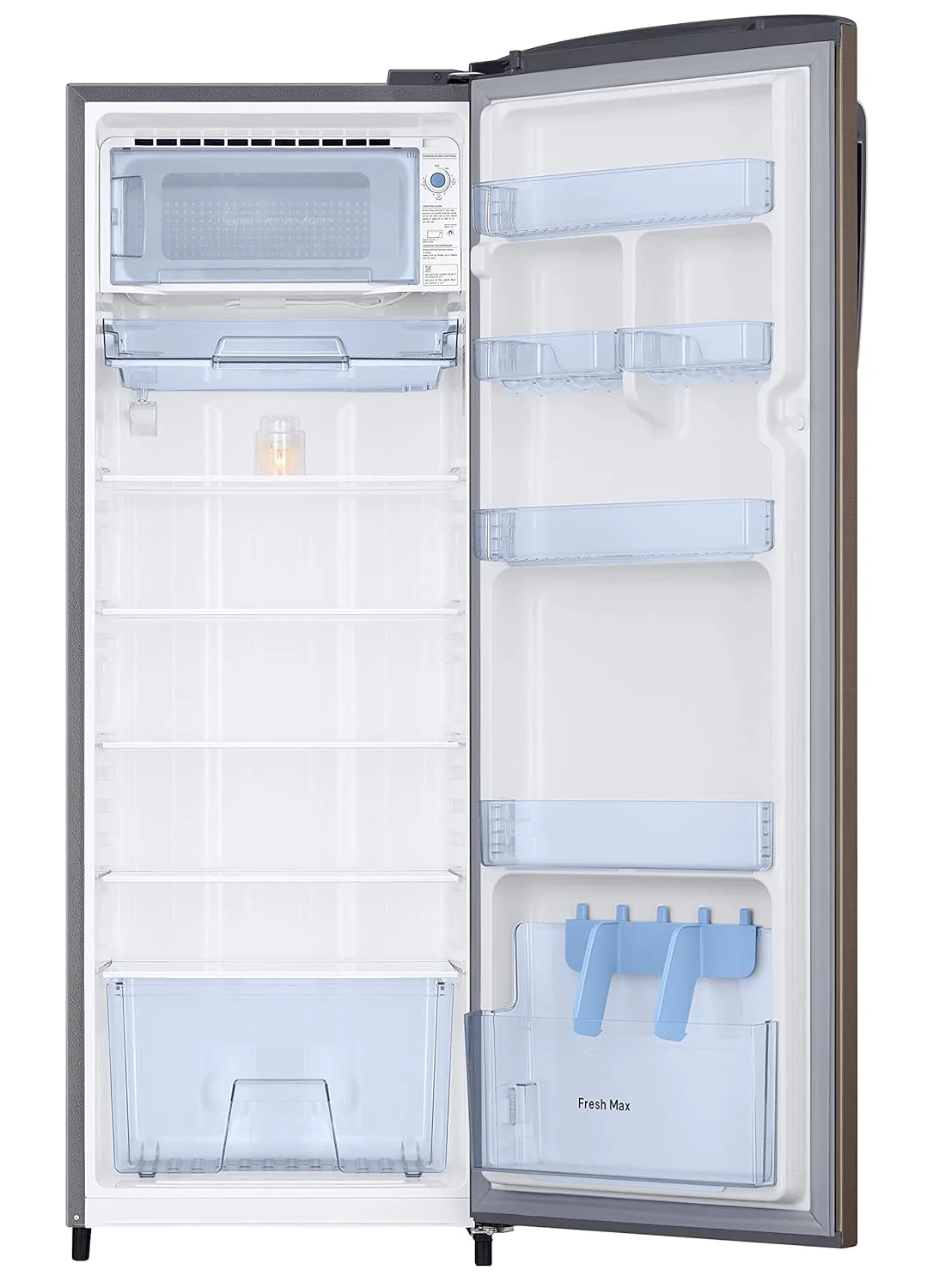 Samsung 246L 3 Star Inverter Direct-Cool Single Door Refrigerator Appliance (RR26C3733DX/HL,Luxe Brown) - Image 4