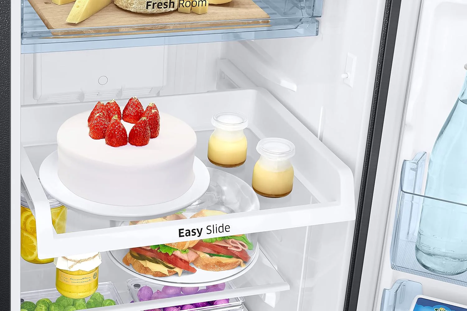 Samsung 256L 2 Star Inverter Frost-Free Convertible 3 In 1 Double Door Refrigerator Appliance (RT30C3732BX/HL,Luxe Brown) - Image 4