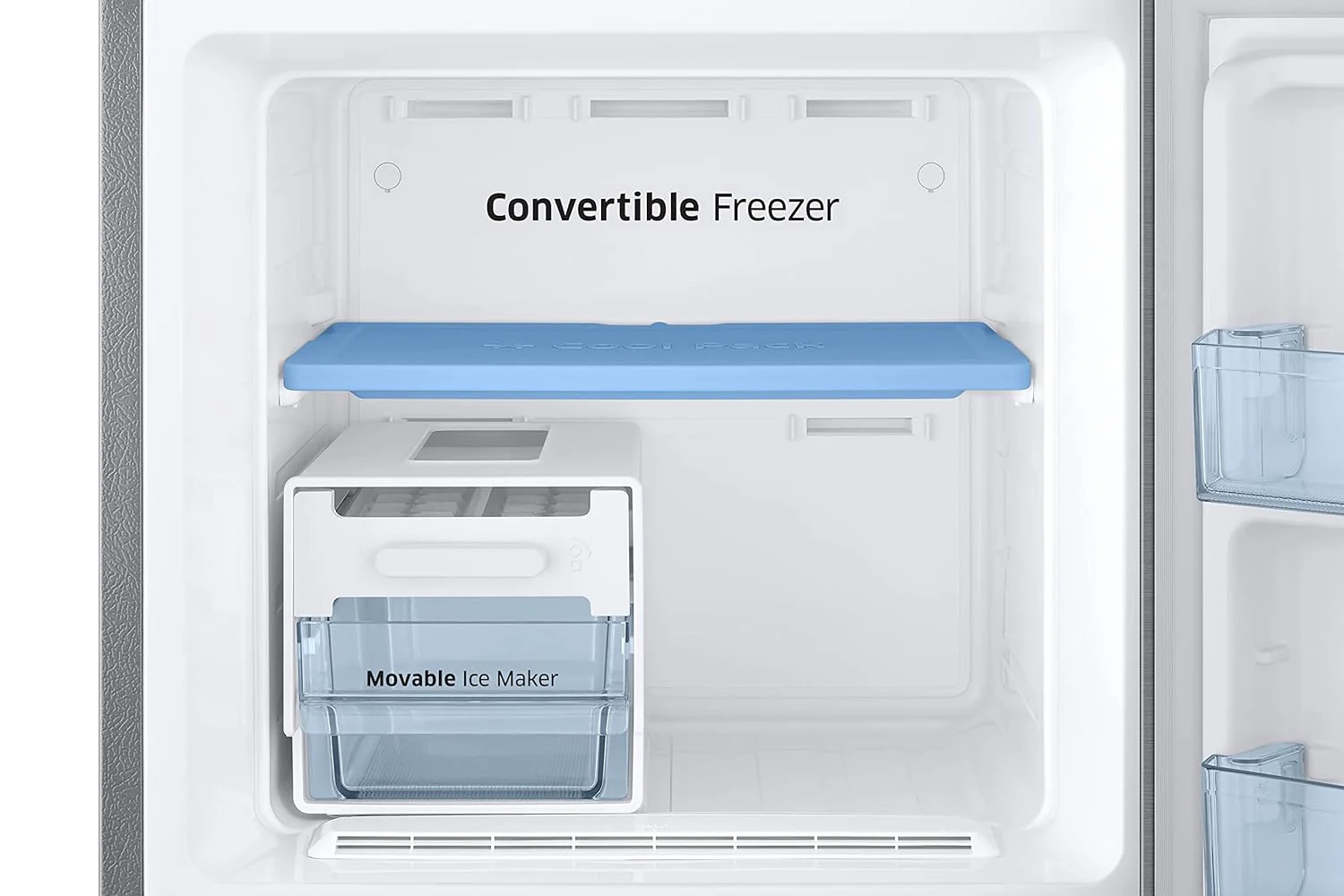 Samsung 256L 2 Star Inverter Frost-Free Convertible 3 In 1 Double Door Refrigerator Appliance (RT30C3732S8/NL,Elegant Inox) - Image 5