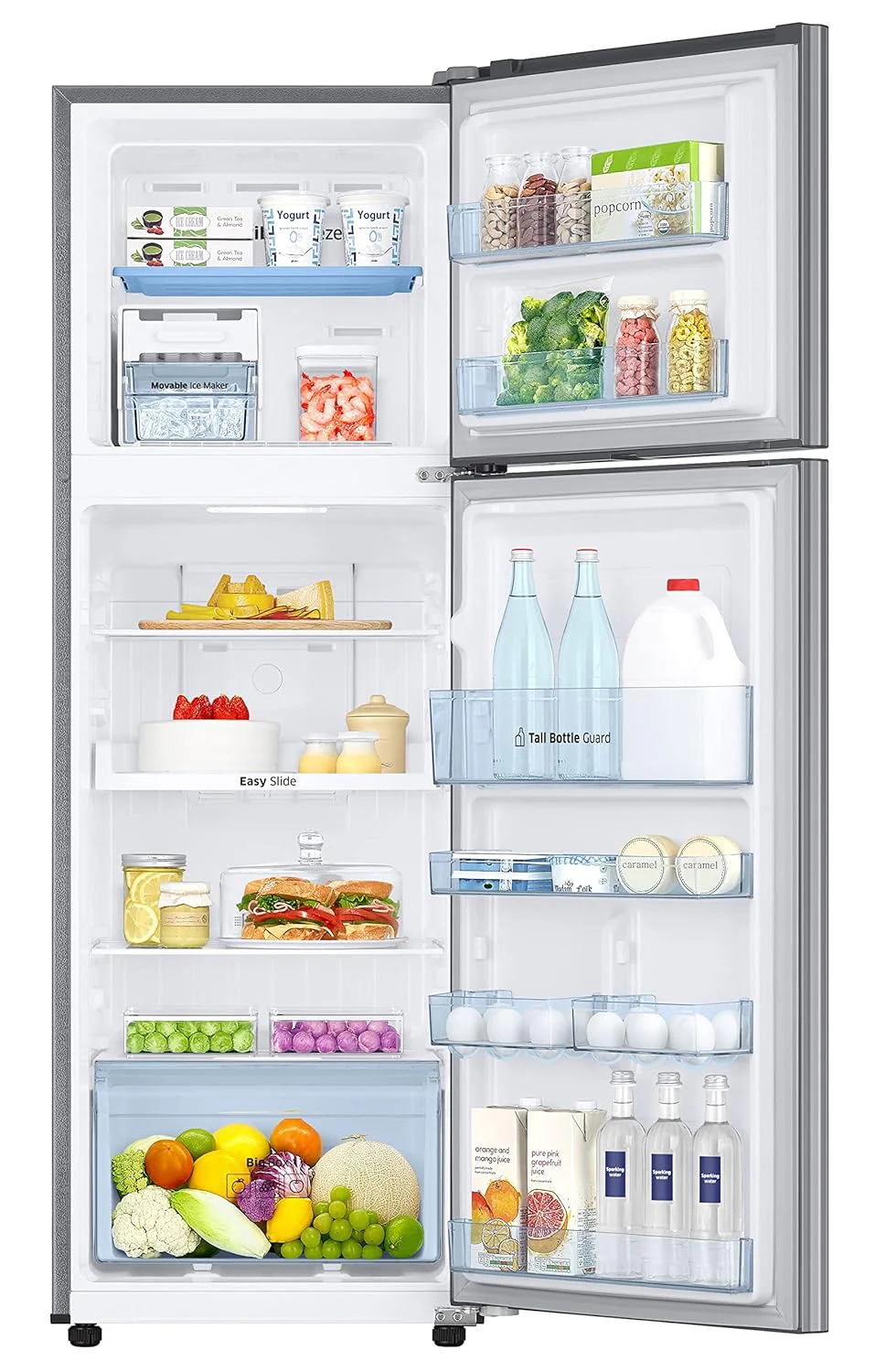 Samsung 256L 2 Star Inverter Frost-Free Convertible 3 In 1 Double Door Refrigerator Appliance (RT30C3732S8/NL,Elegant Inox) - Image 7