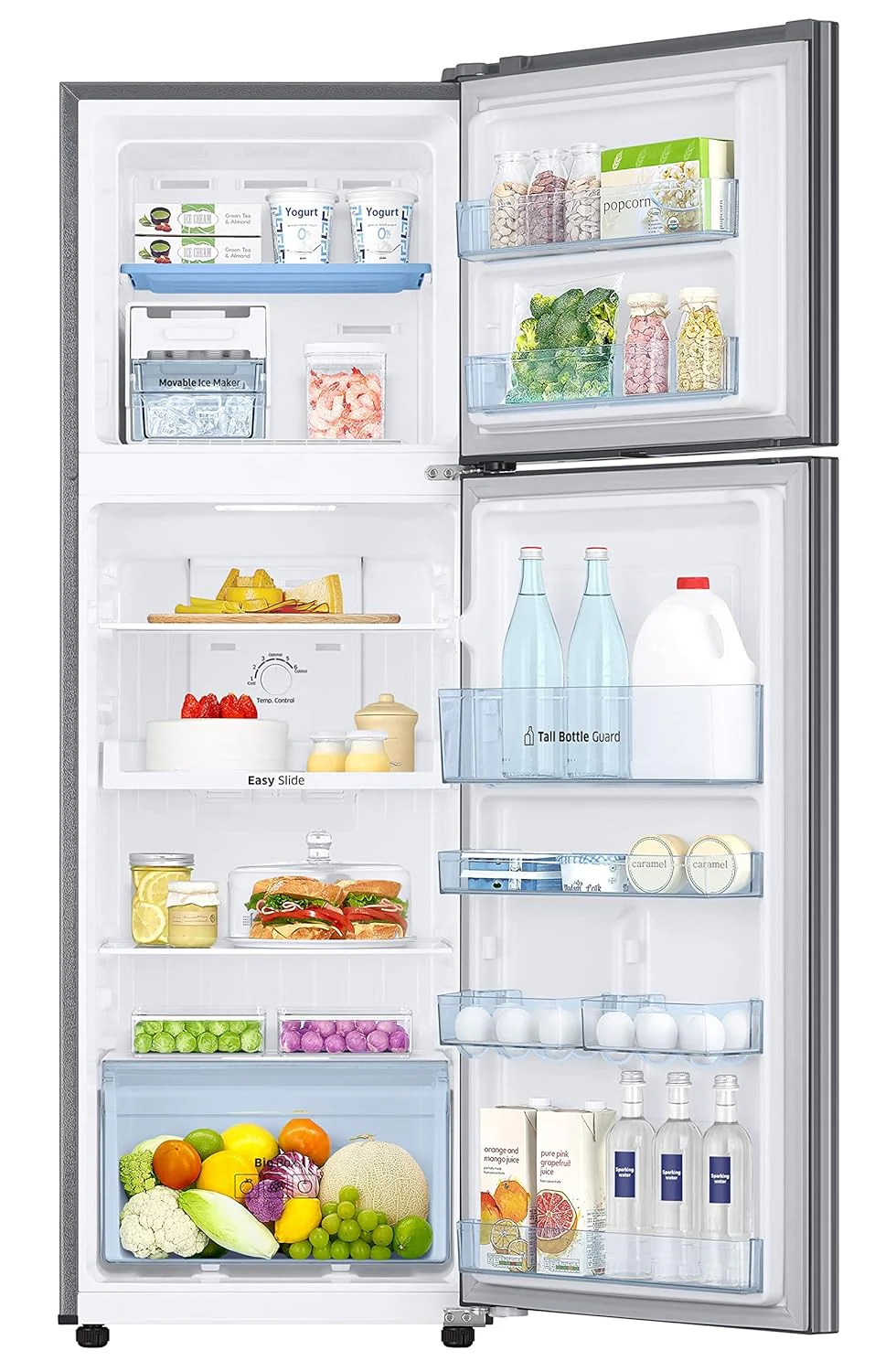 Samsung 256L 2 Star Inverter Frost-Free Double Door Refrigerator Appliance (RT30C3032GS/HL,Gray Silver) - Image 2