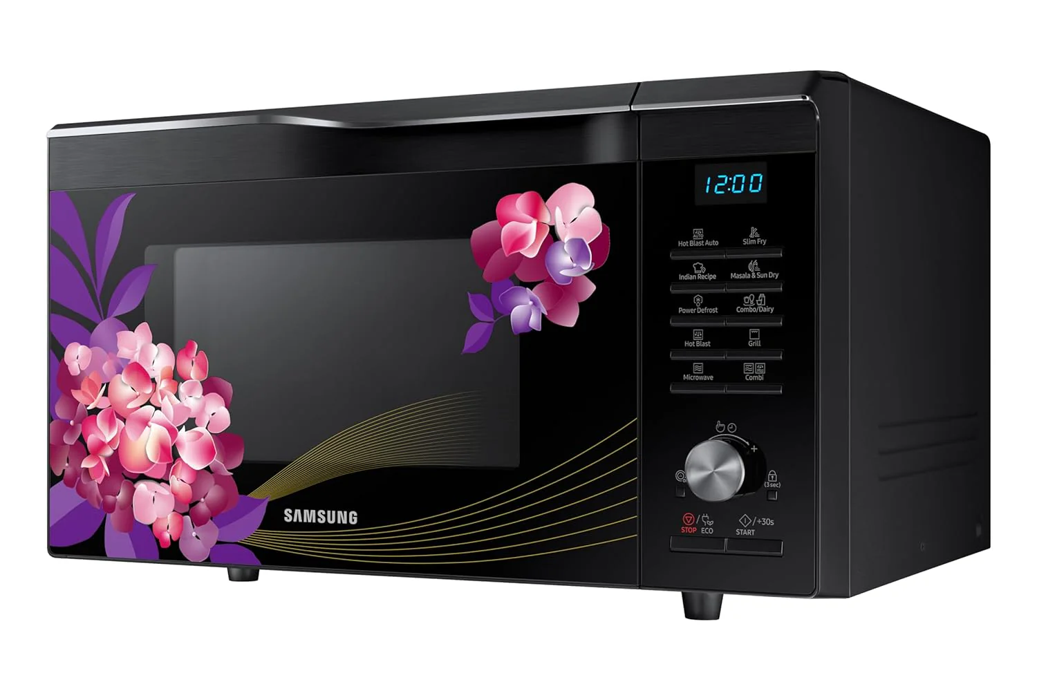 Samsung 28L Convection Microwave Oven (MC28M6036CH/TL, Black &amp; Pattern, 10 Yr warranty) - Image 9