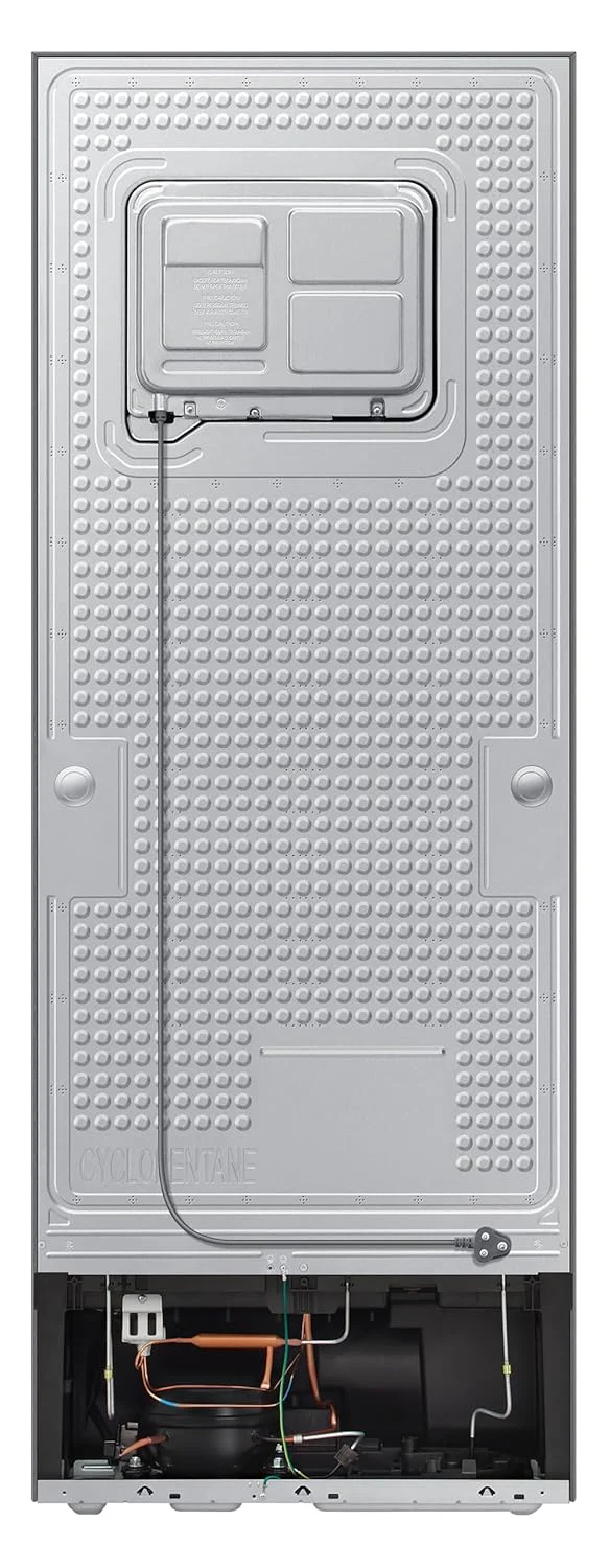 Samsung 330 L, 2 Star, Convertible 5-in-1, Digital Inverter, Frost Free Double Door, WiFi Enabled Bespoke AI Refrigerator (RT34DG5A2BS8HL, Elegant Inox, Silver) - Image 8