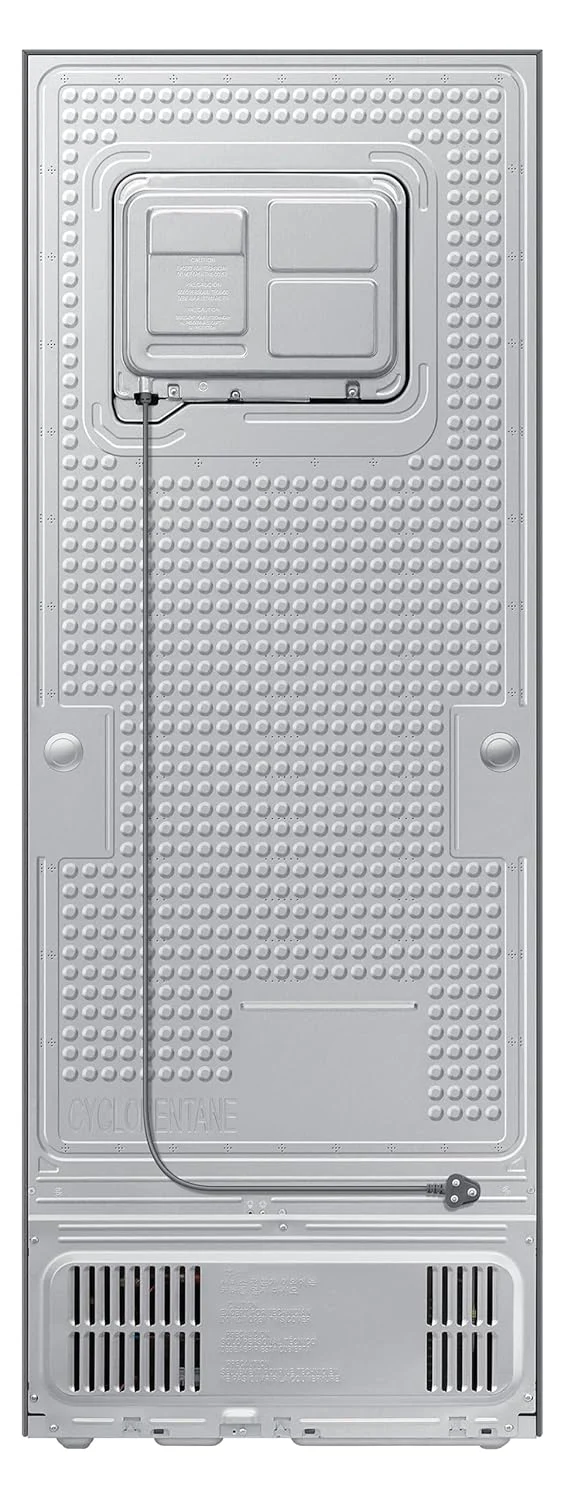 Samsung 330 L, 3 Star, Convertible 5-in-1, Digital Inverter, Frost Free Double Door, WiFi Enabled Bespoke AI Refrigerator (RT34DG5A4DSLHL, Real Steel, Silver - Image 4