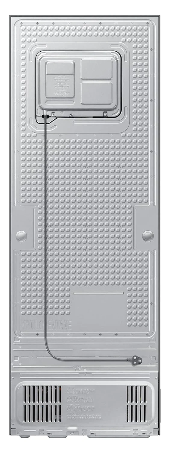 Samsung 350 L, 3 Star, Convertible 5-in-1, Digital Inverter, Frost Free Double Door, WiFi Enabled Bespoke AI Refrigerator (RT38DG5A4DSLHL, Real Steel, Silver) - Image 3