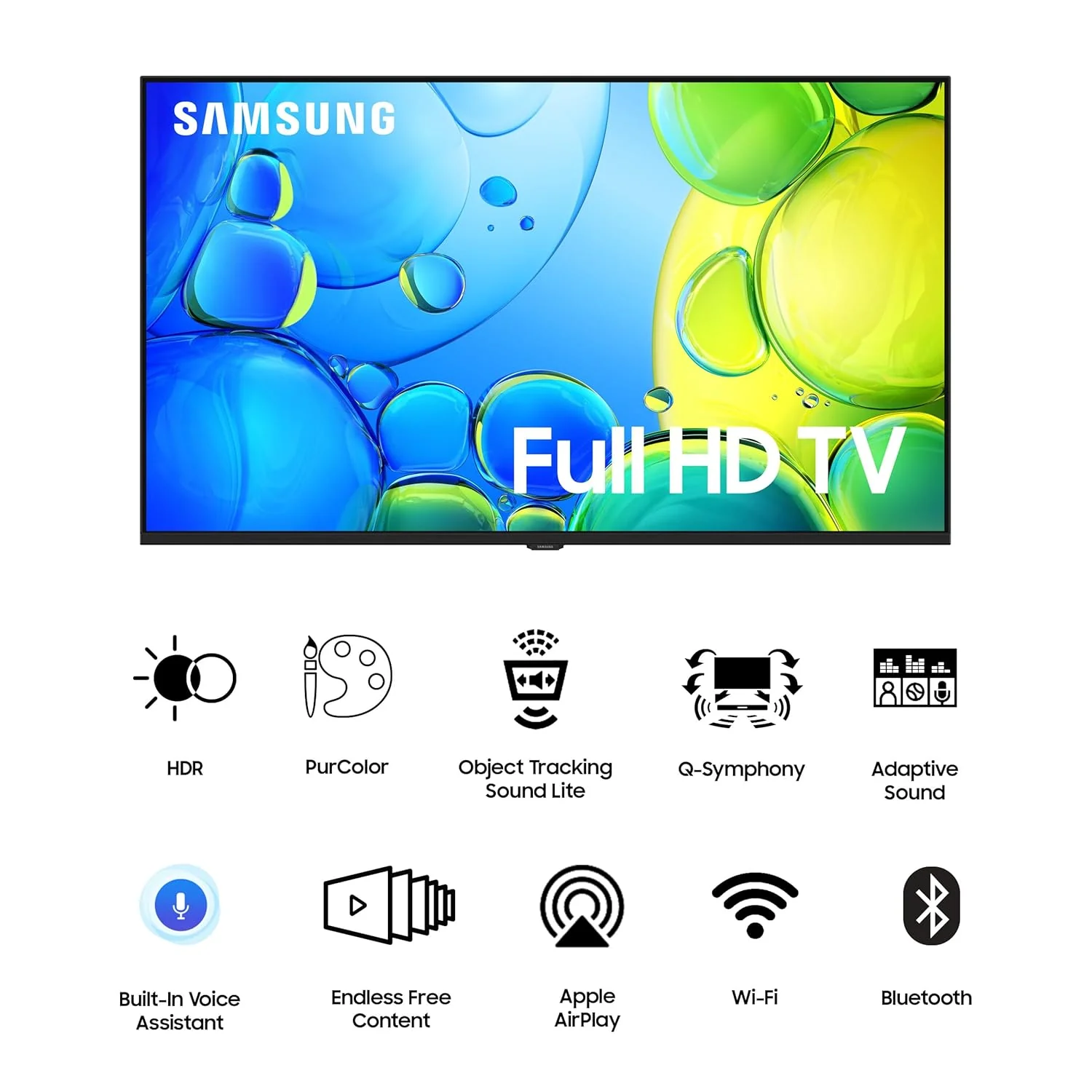 Samsung 43inch 4K UHD LED Smart TV (UA43U8100FUL) – Wi-Fi, Quad-Core Processor, HDR, 3 HDMI / 2 USB - Image 2