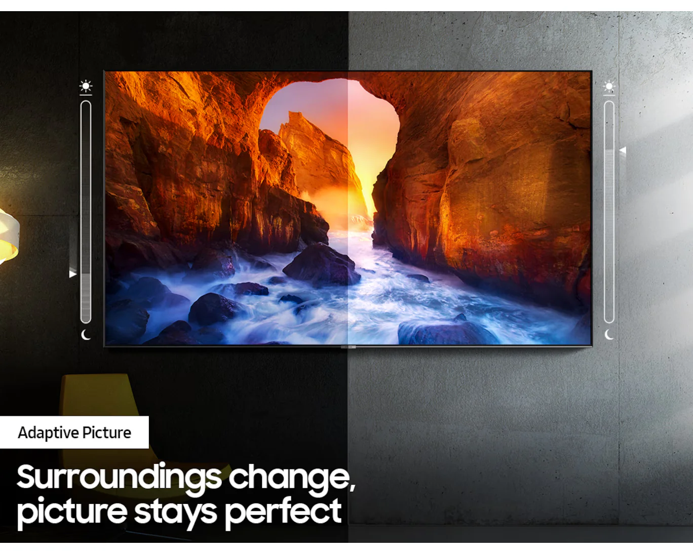 Samsung 55 Inch QLED 4K Smart TV 55Q70TA Quantum Processor 4K, Multi-View, Smart TV (Open box / Without box) - Image 2