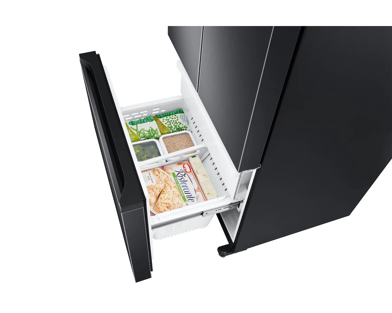 Samsung 550 L, Convertible, Digital Inverter, Frost Free French Door Refrigerator (RF57A5032B1/TL, Silver, Black Matt (Doi)) - Image 6