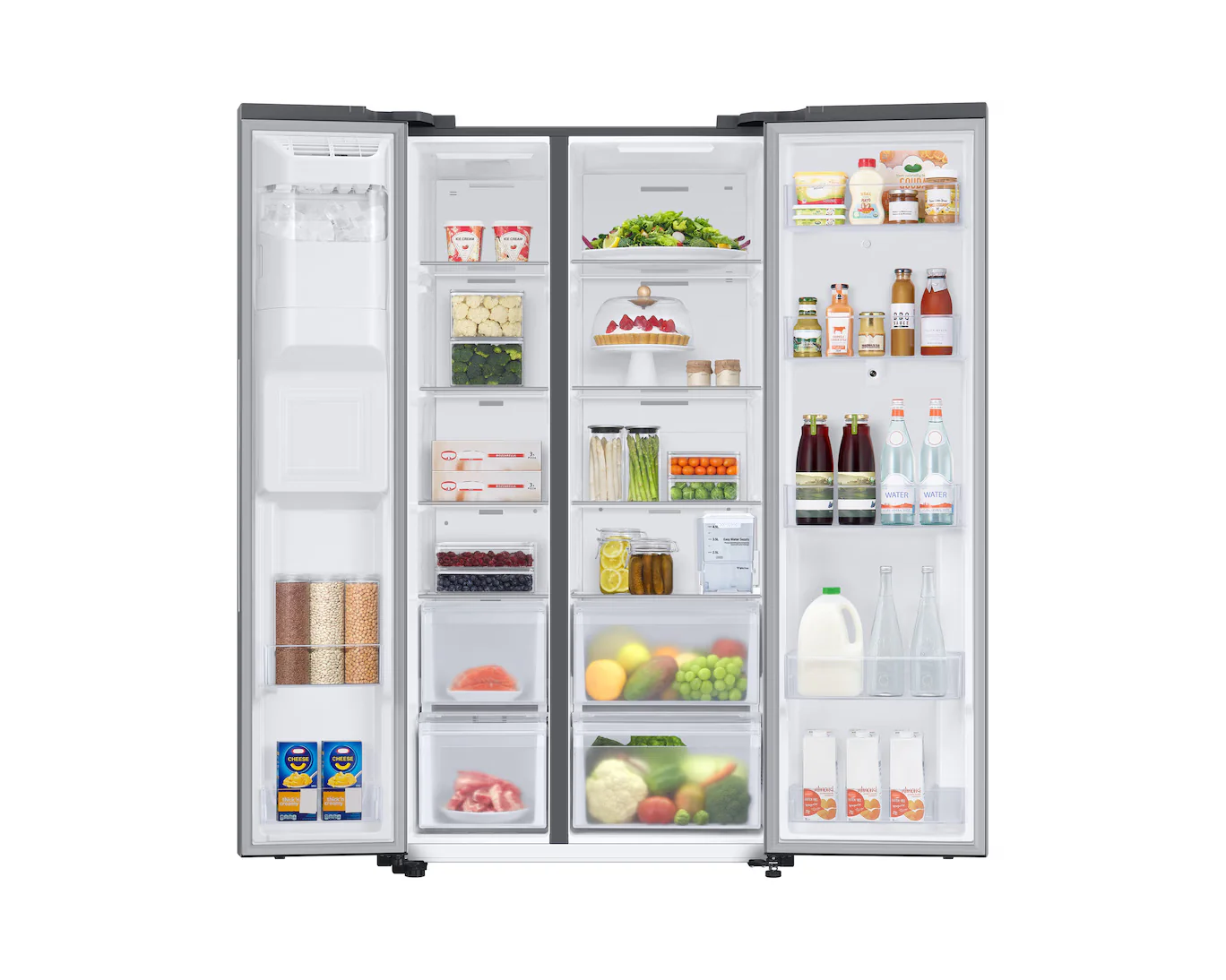 Samsung 615 L Convertible 5-in-1 Side by Side Refrigerator (RS7HCG8543SL) - Image 6