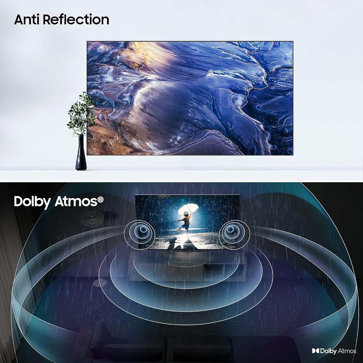 Samsung 65” Neo QLED TV – 120Hz, Dolby Atmos, Smart 4K QA65QN90C (Open box / Without box) - Image 3