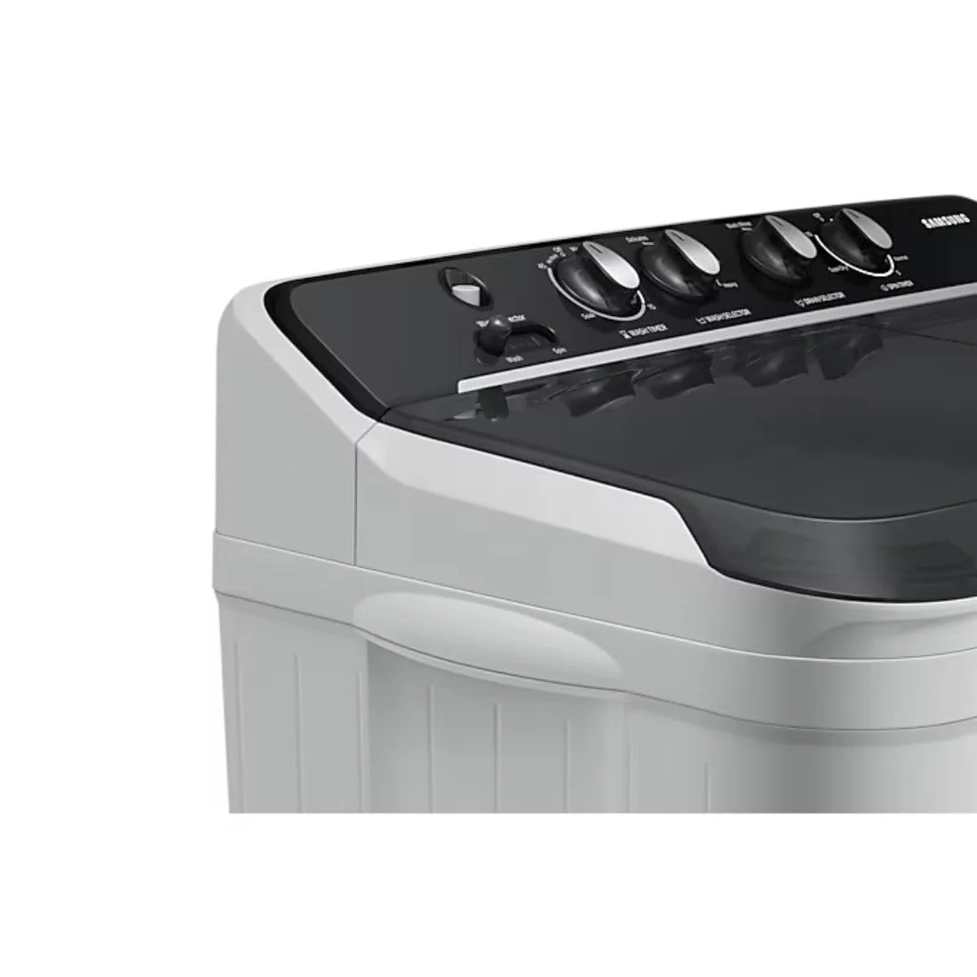 Samsung 7.5  Kg 5 Star Semi-Automatic Top Load Washing Machine Appliance (WT75B3200GG/TL,LIGHT GRAY) - Image 3