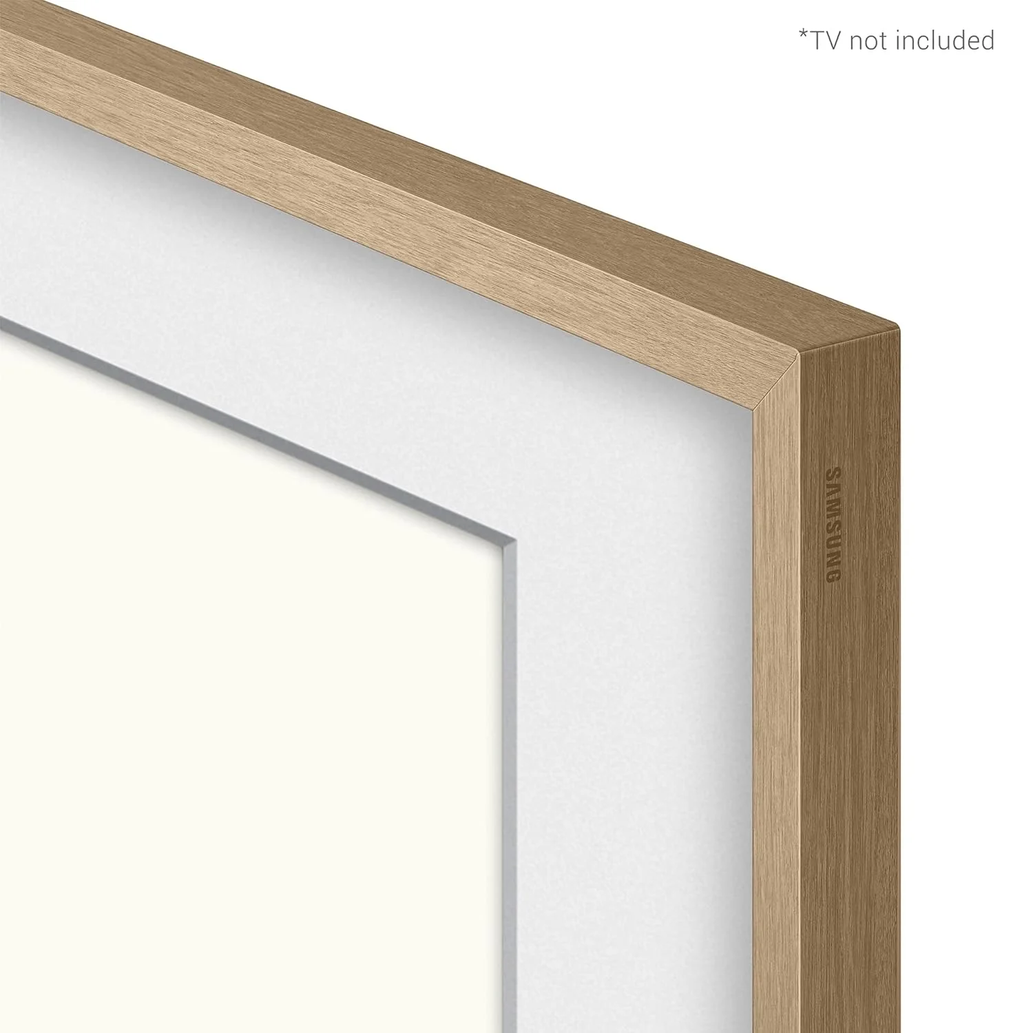 Samsung 75-Inch The Frame Customizable Bezel – Modern Teak (VG-SCFA75TKBZA / VG-SCFF75TKB, 2021 Model) - Image 3