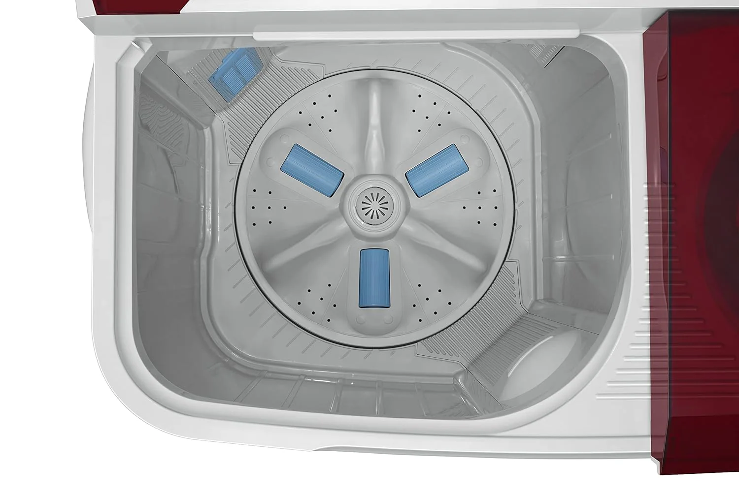 Samsung 8.5 KG 5 Star Semi-Automatic Top Load Washing Machine Appliance (WT85B4200RR) - Image 4