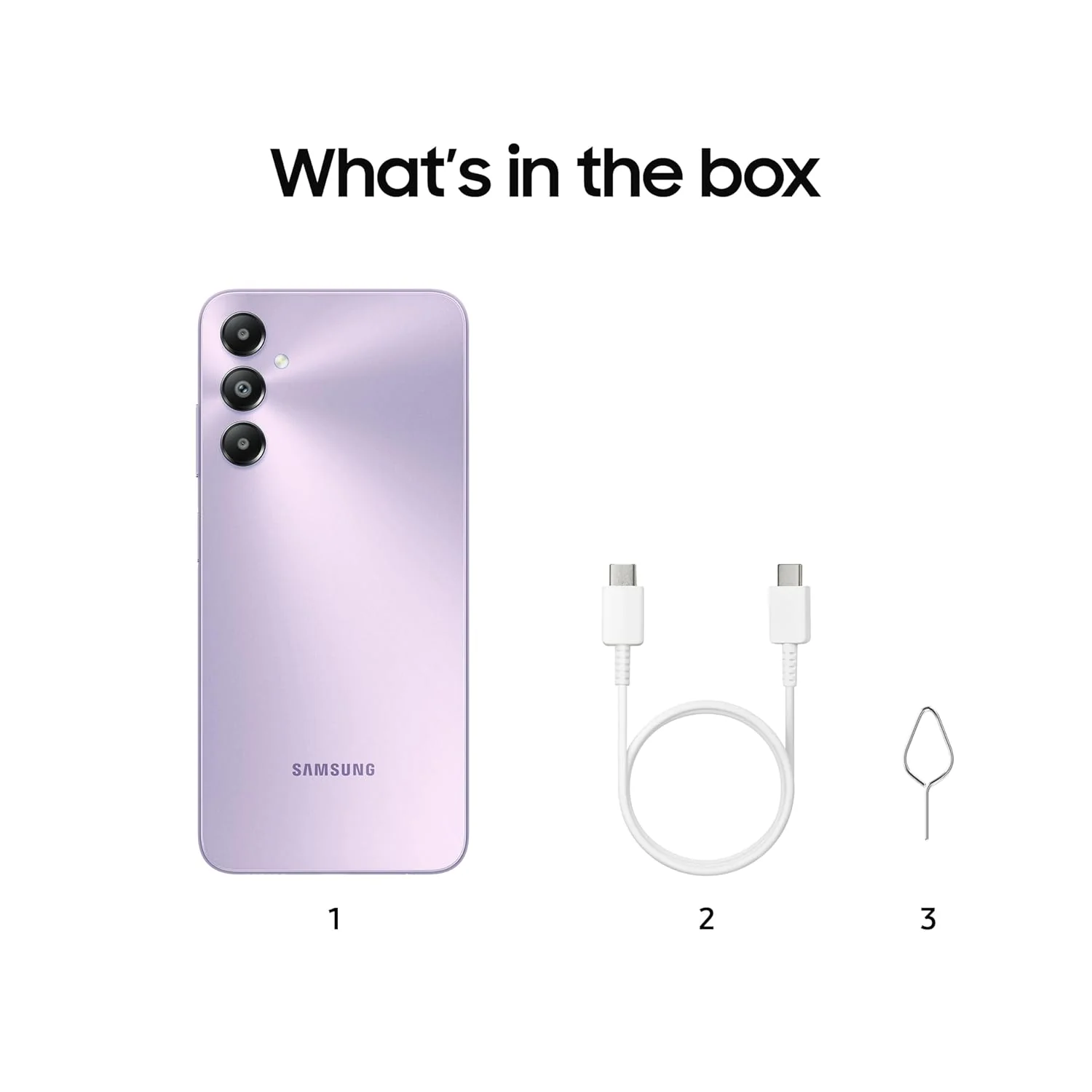 Samsung Galaxy A05s (Light Violet, 6GB, 128GB Storage) | 50 MP Main Camera | Upto 12GB RAM with RAM Plus | Snapdragon 680 | 5000 mAh Battery - Image 2