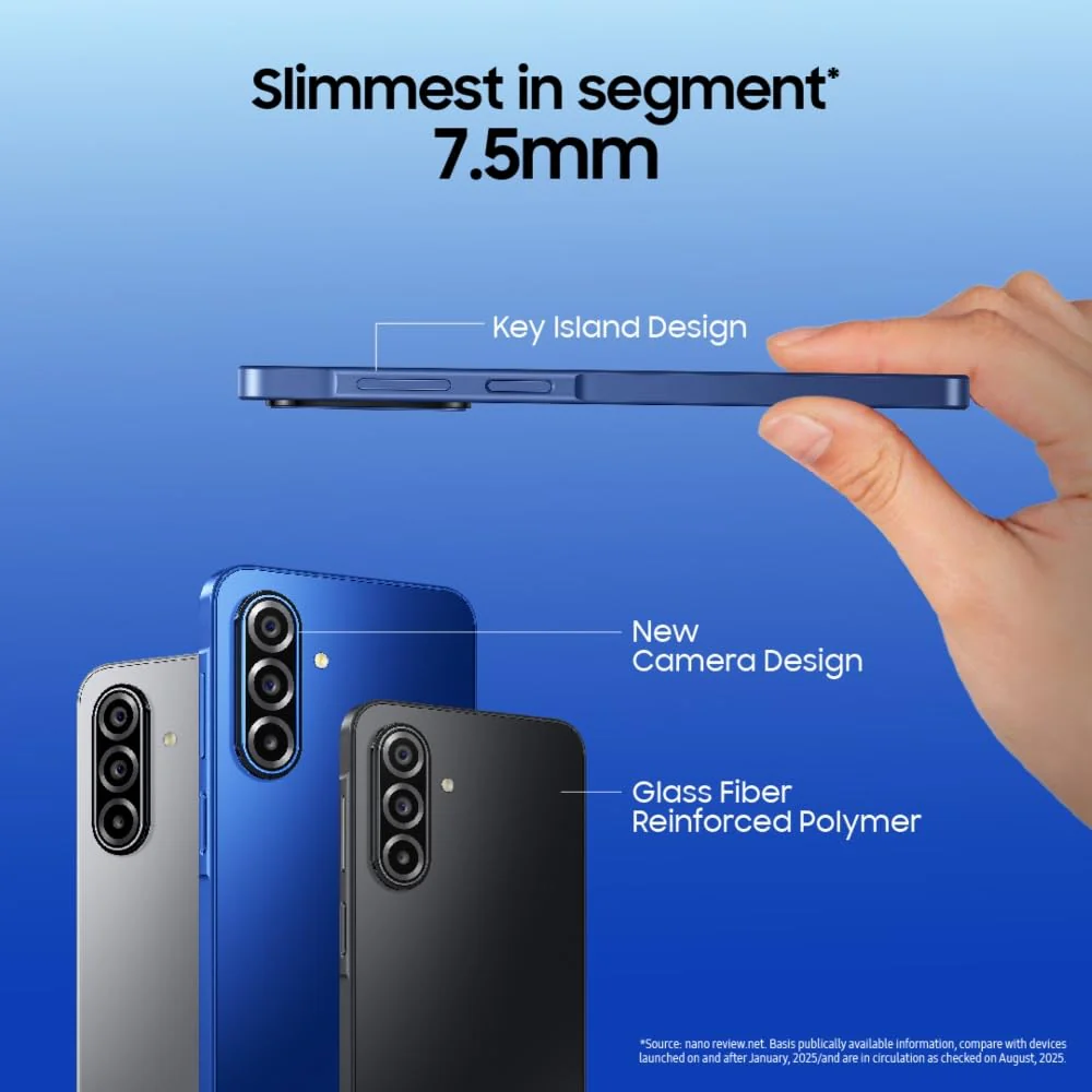 Samsung Galaxy A17 5G (Gray, 8GB RAM, 256GB Storage) | with Travel Adapter | 50 MP No Shake Camera | Gemini Live | Circle to Search | Super AMOLED | Corning Gorilla Glass Victus | 7.5mm Sleek | AI - Image 8