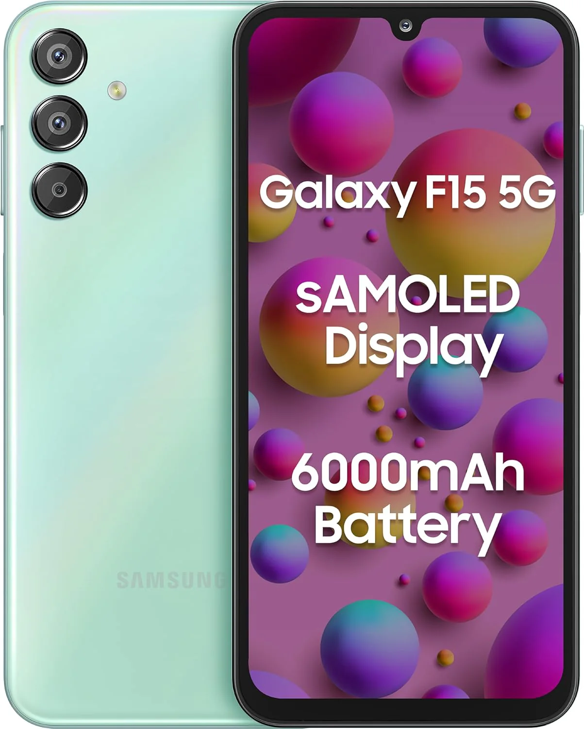 Samsung Galaxy F15 5G (4GB RAM, 128GB Storage) – 6000mAh Battery | sAMOLED Display | 50MP Triple Camera - Image 2