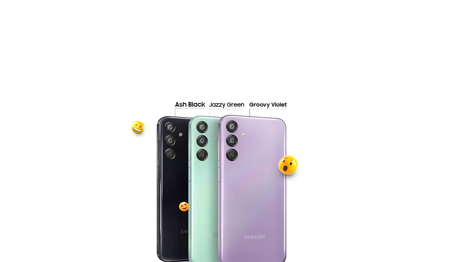 Samsung Galaxy F15 5G (Jazzy Green, 4GB RAM, 128GB Storage) | 6000mAh Battery | sAMOLED 120Hz Display | 50MP Triple Camera