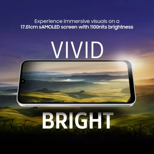 Samsung Galaxy F17 5G (6GB RAM / 128GB Storage) 6x OS Upgrades | AMOLED Display | Corning Gorilla Glass Victus & IP54 (Violet Pop) - Image 7