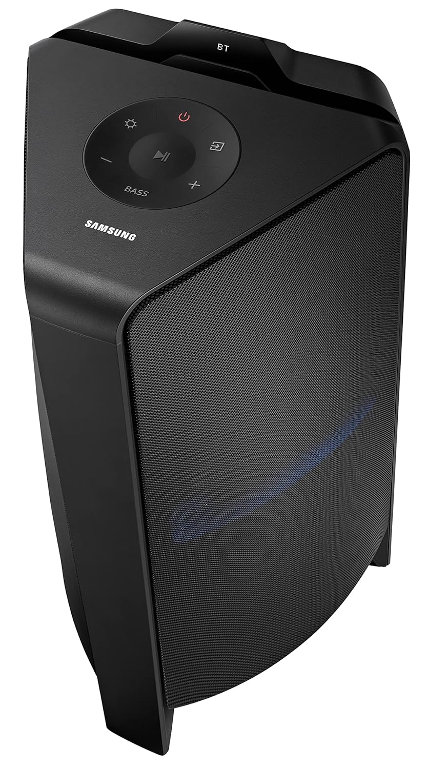 Samsung {MX-T70/XL) Sound Tower High Power Audio, Floor Standing Speaker, Bi-Directional Sound, Water Resistant, Party Lights, Bluetooth Multi-Connection, USB Music Playback (Black) (Open Box / Without Box) - Image 11