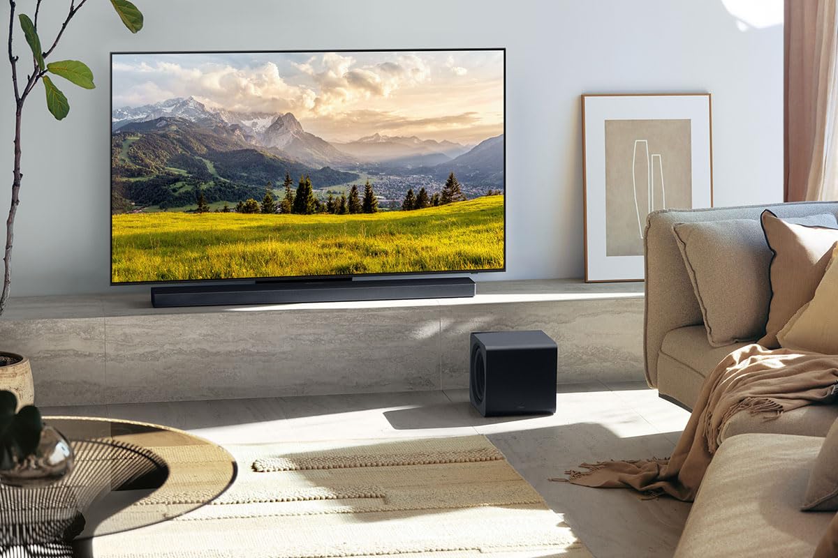 Samsung Q-Series Soundbar HW-QS700F 3.1.2 ch Subwoofer (2025 Model) Convertible Fit, Wireless Dolby Atmos, Q-Symphony - Image 3
