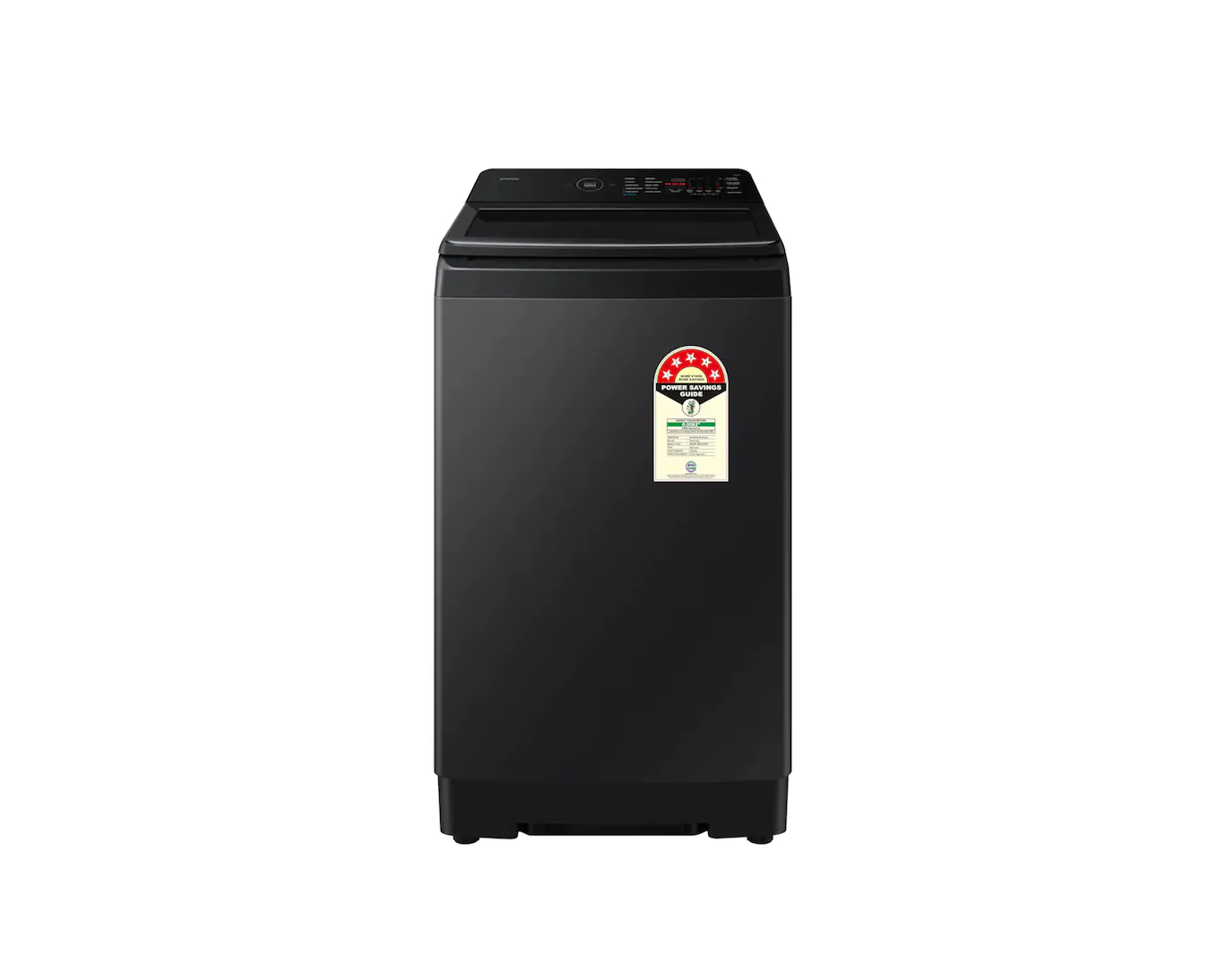 Samsung Smart Choice 10 Kg, 5 Star, AI Wash, Ecobubble, AI Energy Mode, AI VRT+, Soft Closing Door, Wi-Fi, Digital Inverter, Fully-Automatic Top Load Washing Machine (WA80F10B3BTL, Black Caviar)