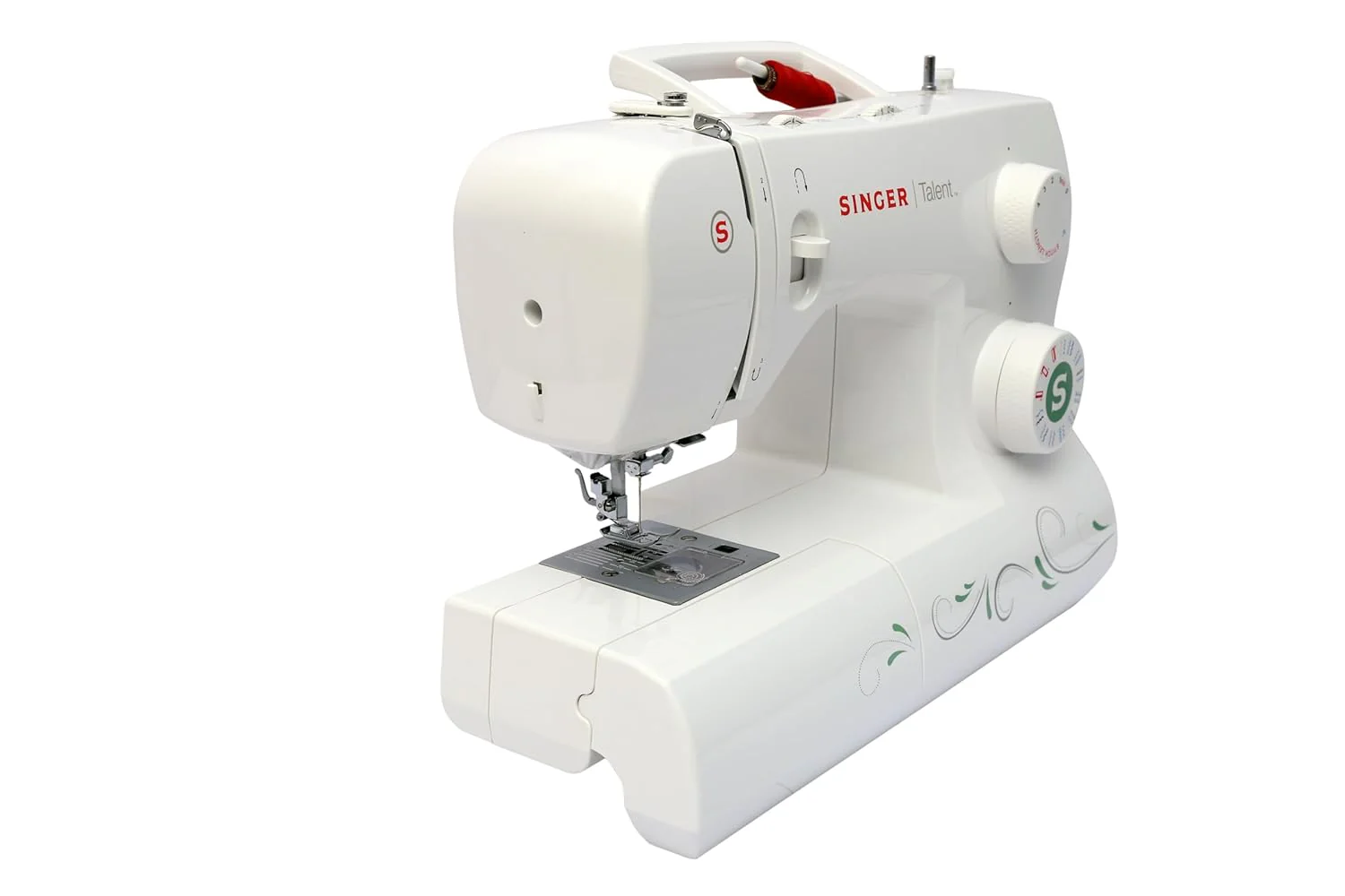 Singer Talent 3321 Automatic Zig-Zag Electric Sewing Machine with 21 Built-in Stitches (White) with 70 W Powerful motor &amp; Feed dog with 106 Teeth in 6 Rows - Get Free Online Interactive Master Class - Image 8