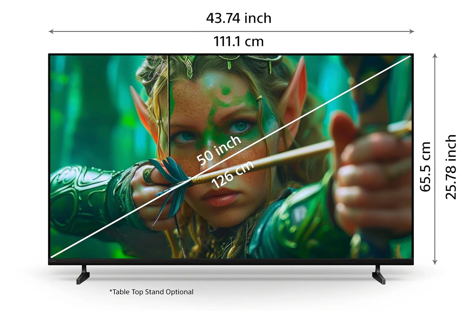 Sony 126 cm (50 inches) BRAVIA 2M2 Series 4K Ultra HD Smart LED Google TV K-50S22M2 - Image 15