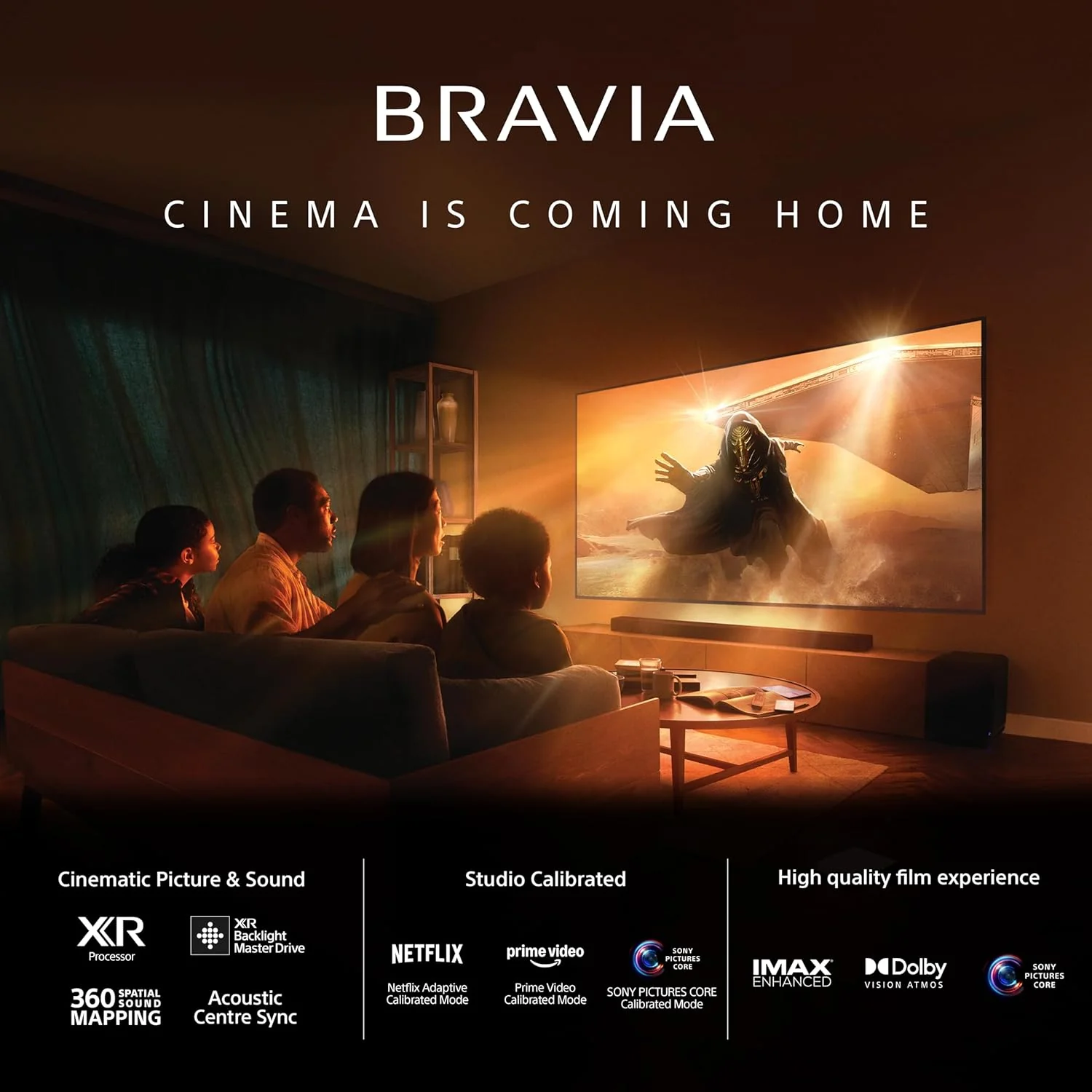 Sony 189 cm (75 inches) BRAVIA 5 Series 4K Ultra HD Smart Mini LED Google TV K-75XR55A - Image 8