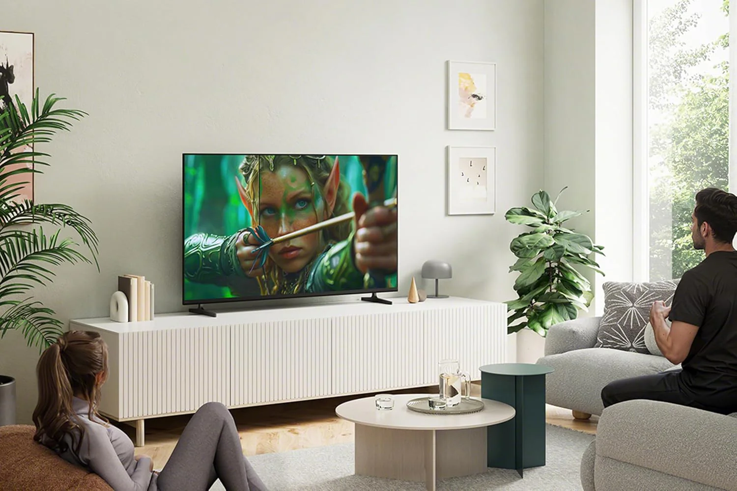 Sony 43 Inch 4K Ultra HD Smart LED Google TV – BRAVIA 2M2 Series (Model K-43S25M2) with Dolby Atmos, Google TV, Apple AirPlay 2, Alexa – 2025 Model - Image 2