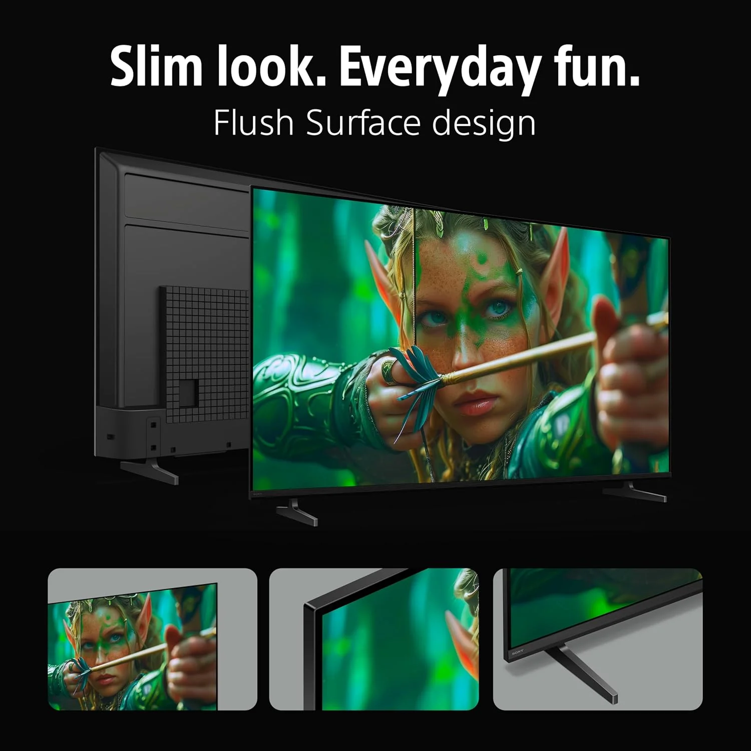 Sony 43 Inch 4K Ultra HD Smart LED Google TV – BRAVIA 2M2 Series (Model K-43S25M2) with Dolby Atmos, Google TV, Apple AirPlay 2, Alexa – 2025 Model - Image 7